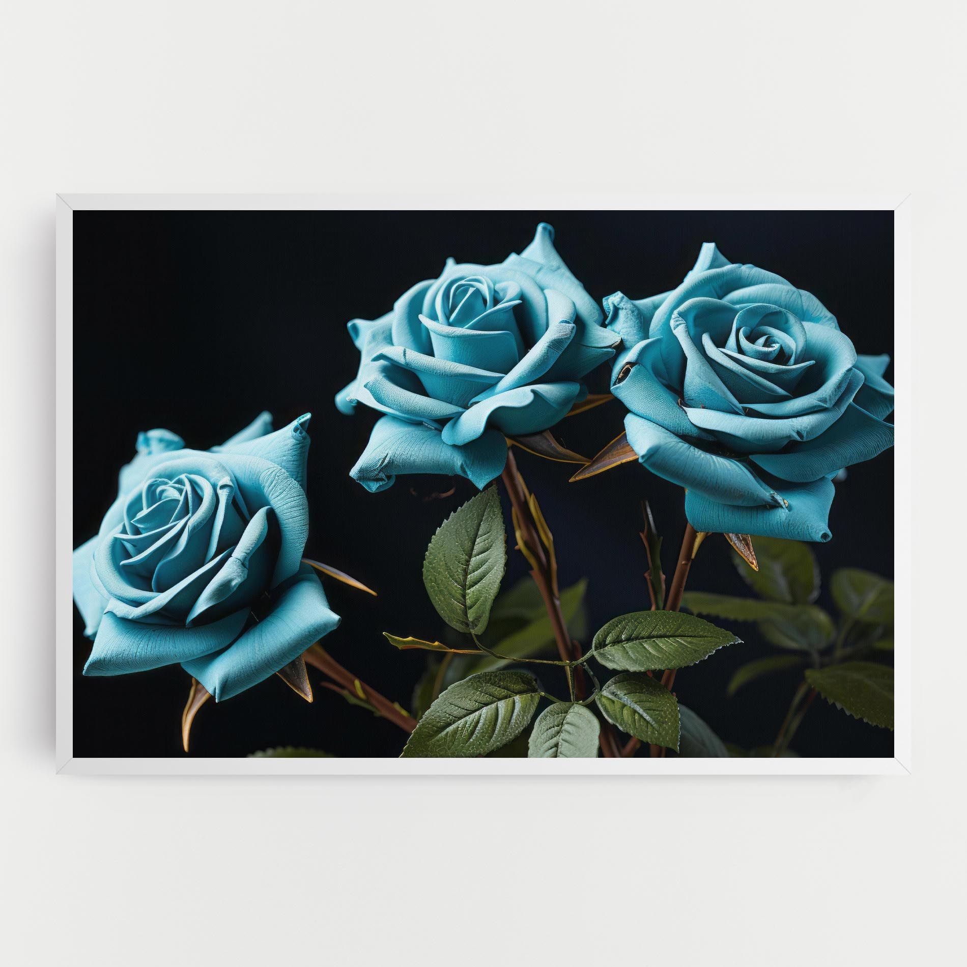 Blue Roses mockup 0
