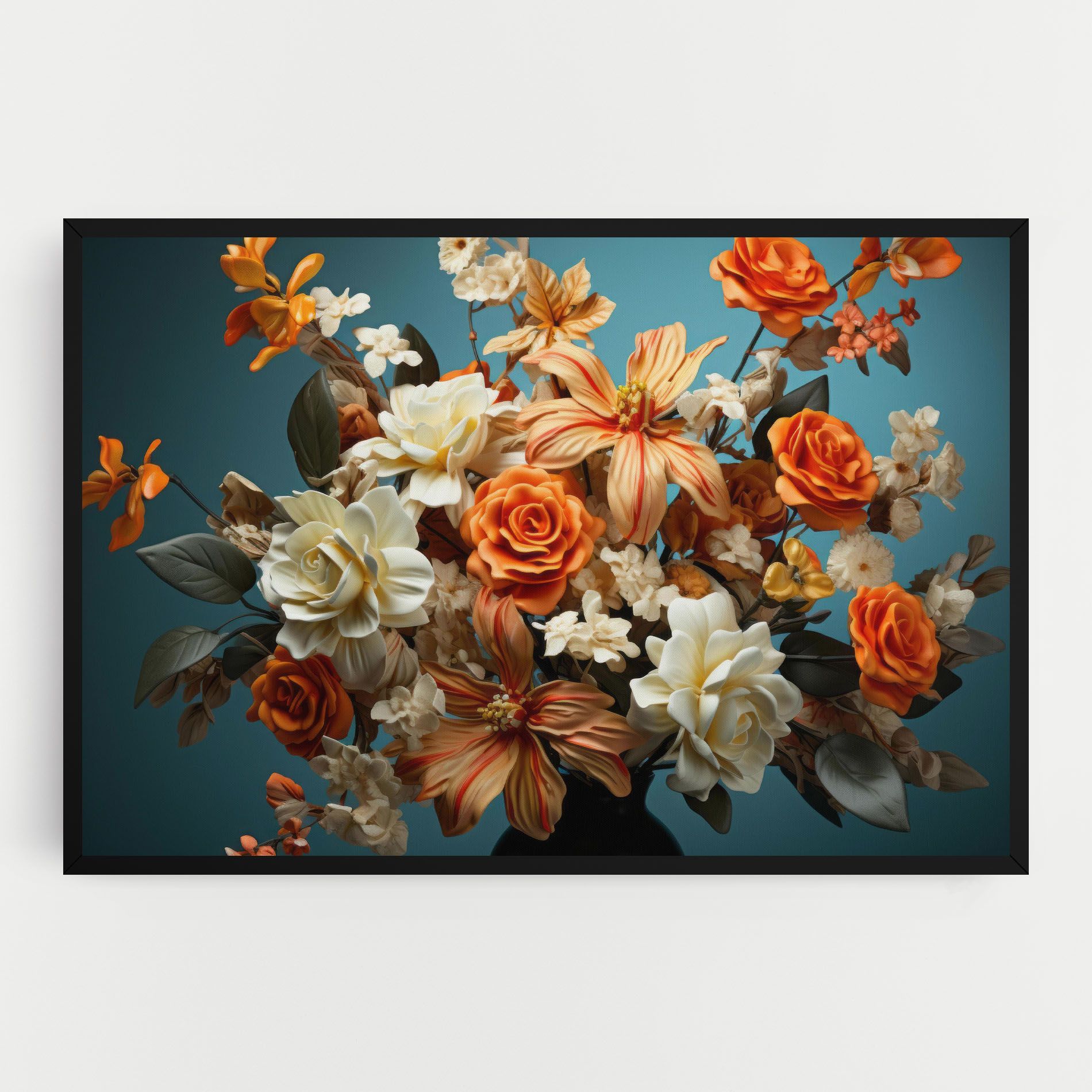 Orange Cream Rose mockup 0
