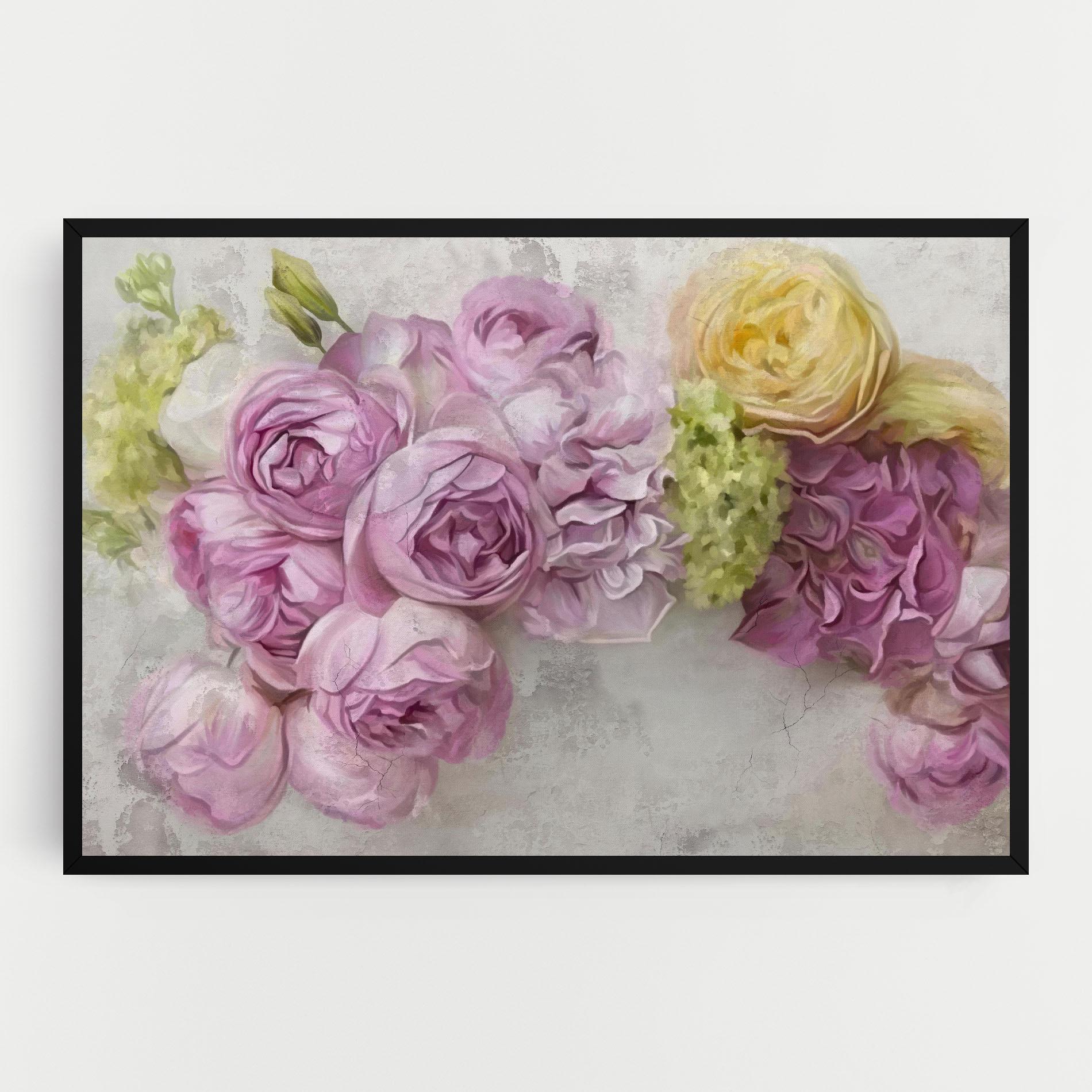 Картина на платно Trandafiri Colorati mockup 0