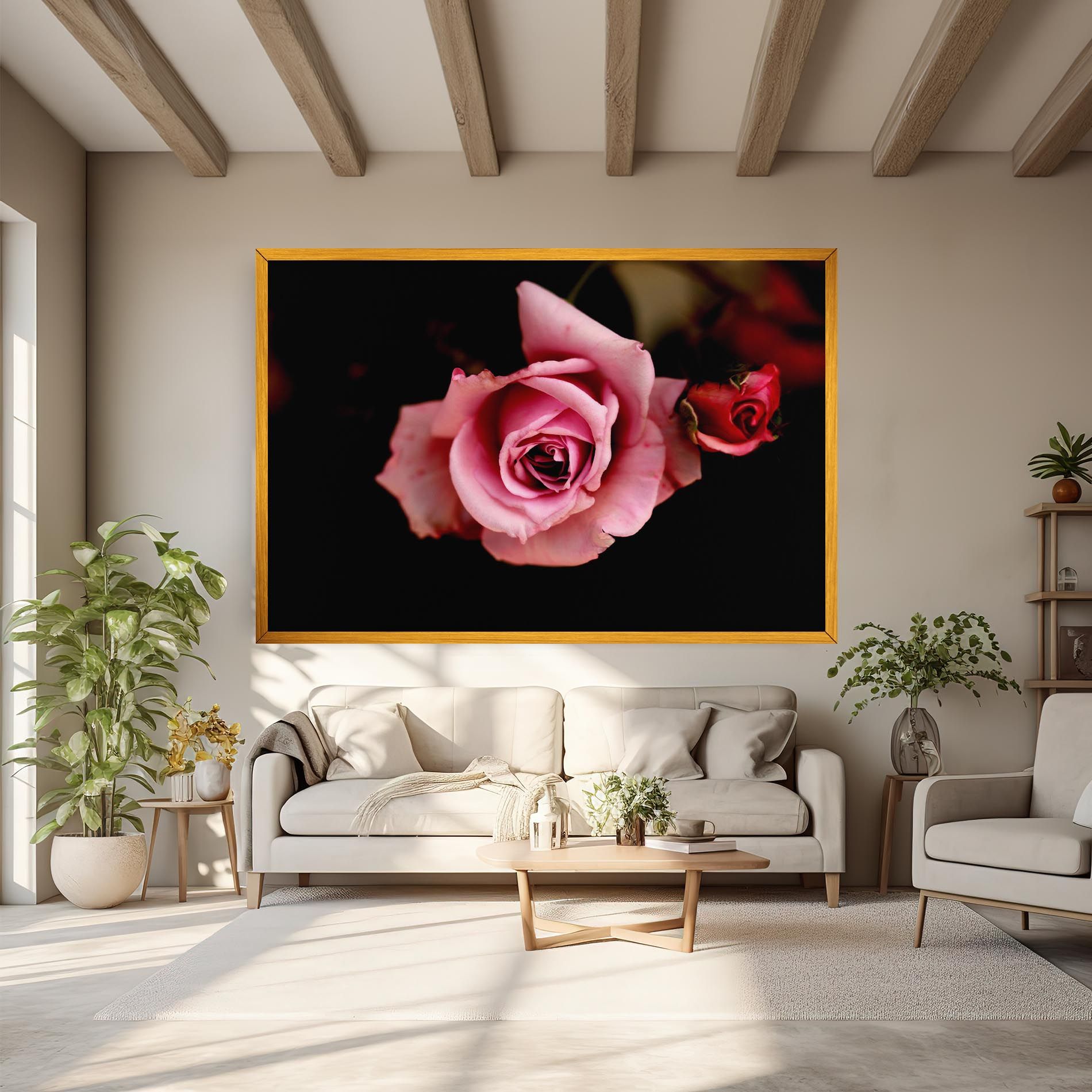 Opened Pink Rose mockup 6