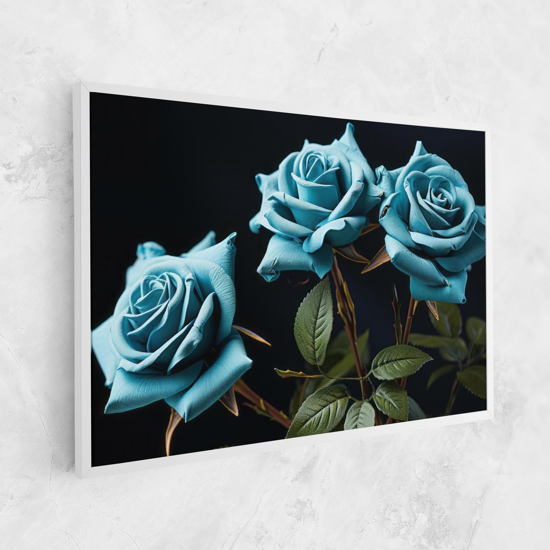 Blue Roses mockup 1