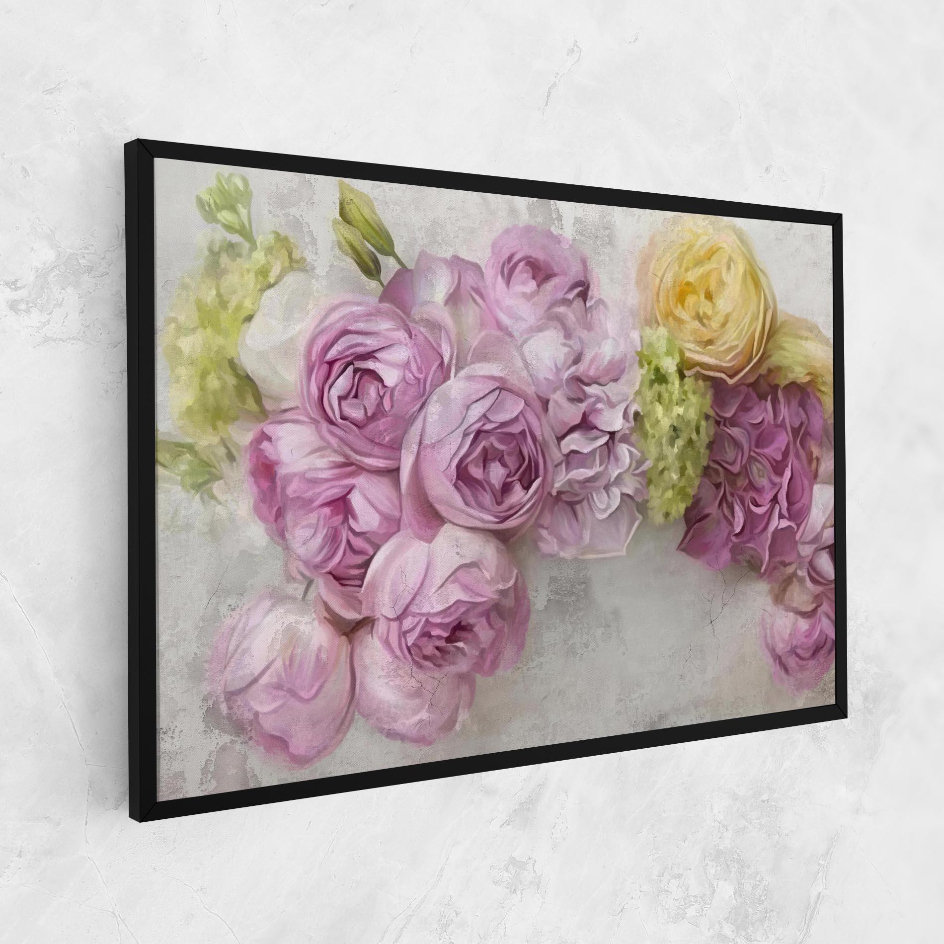 Картина на платно Trandafiri Colorati mockup 1