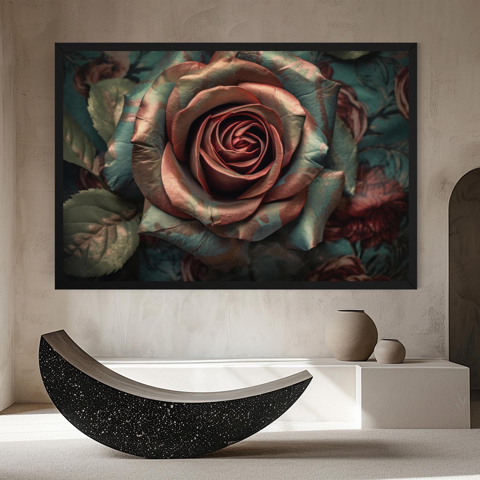 Exotic Blue Rose mockup 8