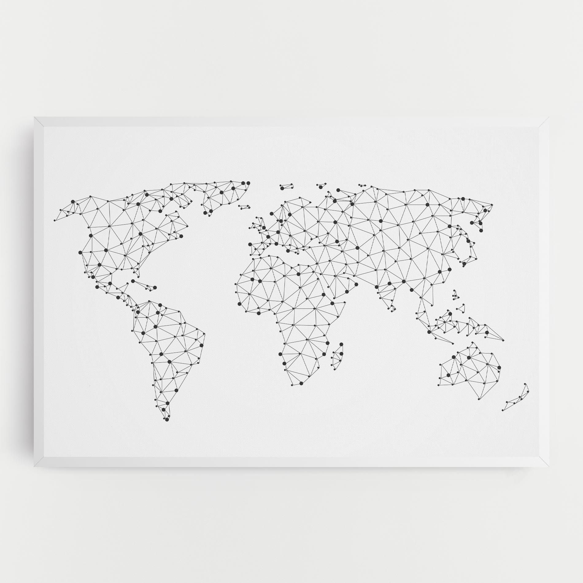 Black Map Line mockup 0
