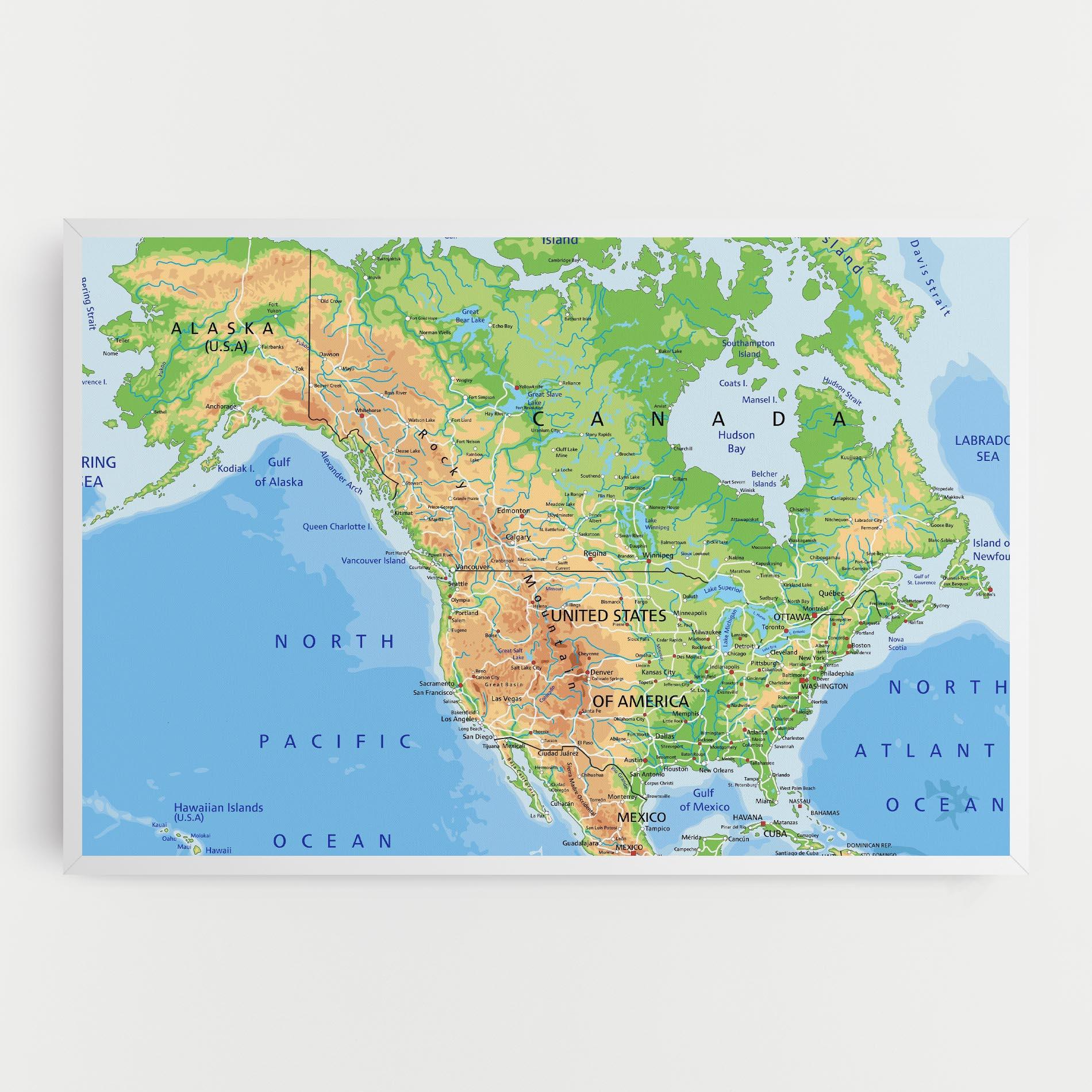 Картина на платно Canada mockup 0