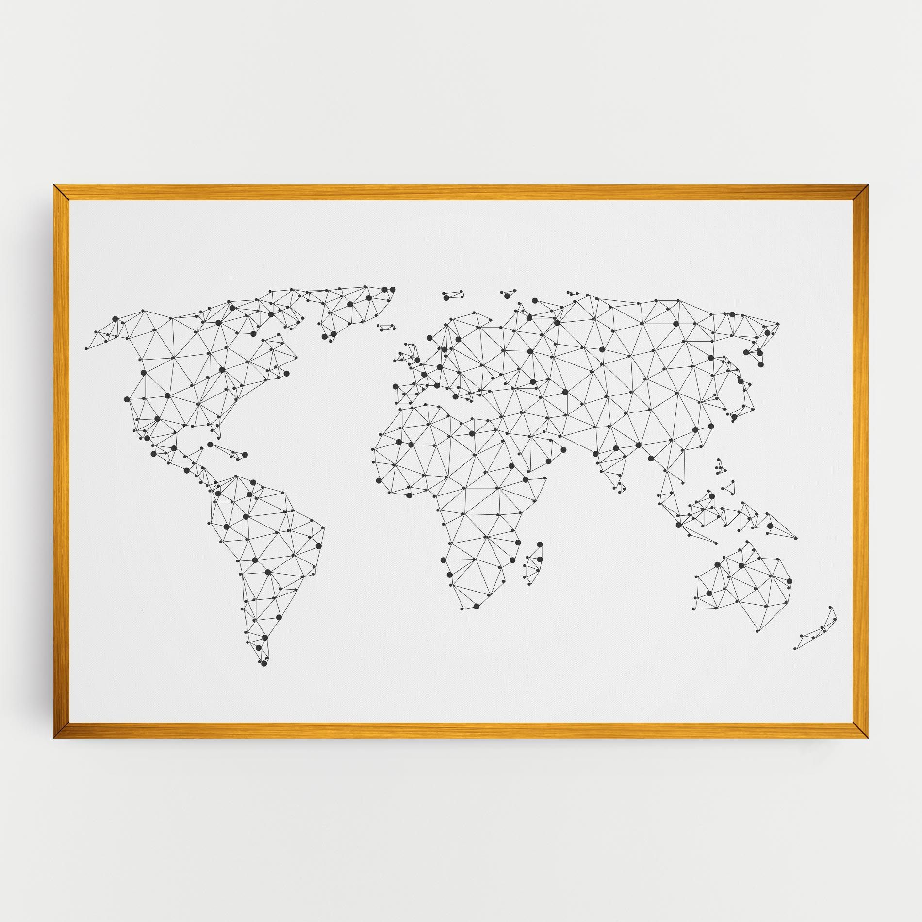 Black Map Line mockup 0
