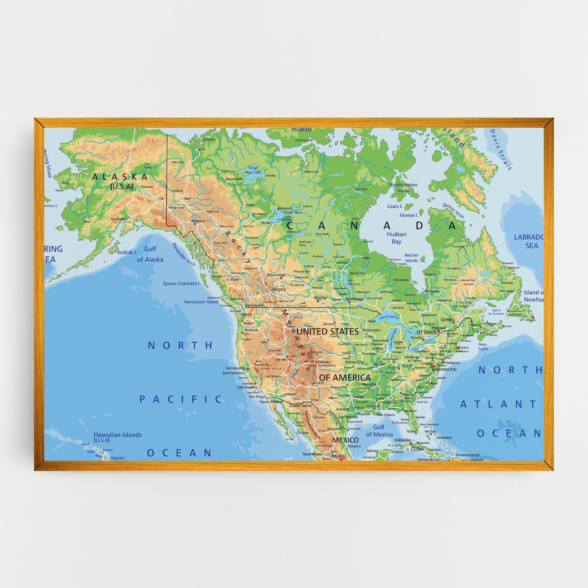 Картина на платно Canada mockup 0