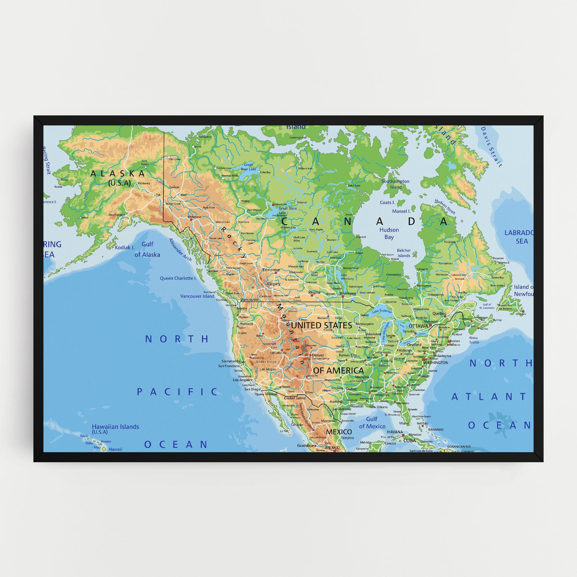 Картина на платно Canada mockup 0