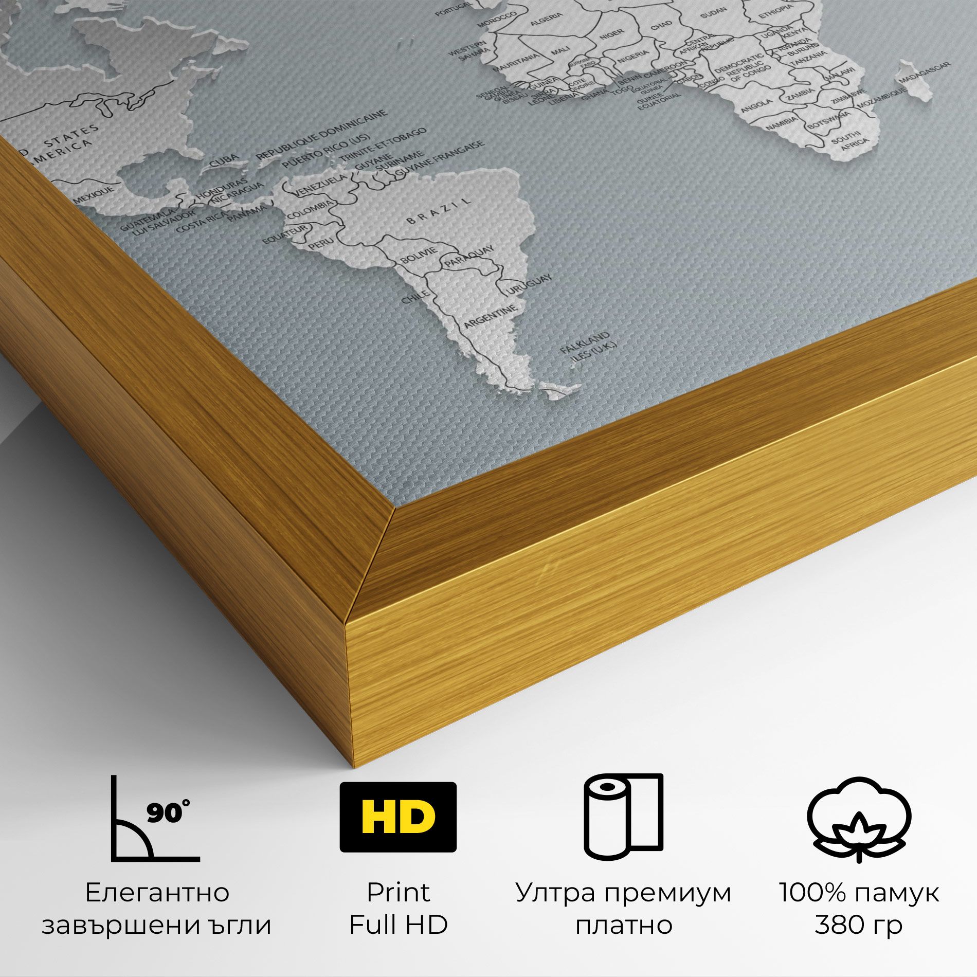 Grey White Map mockup 4