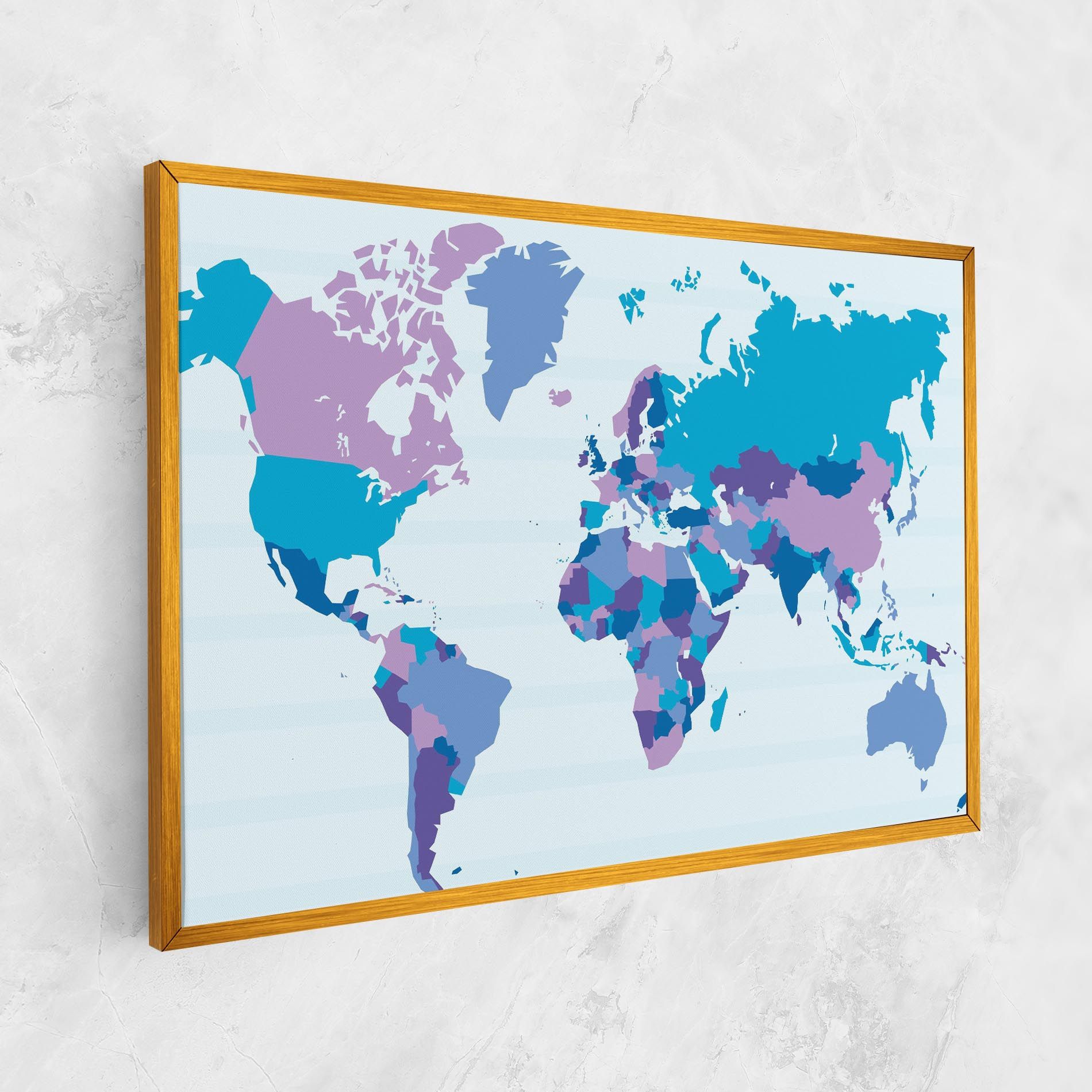 Blue Purple Map mockup 1