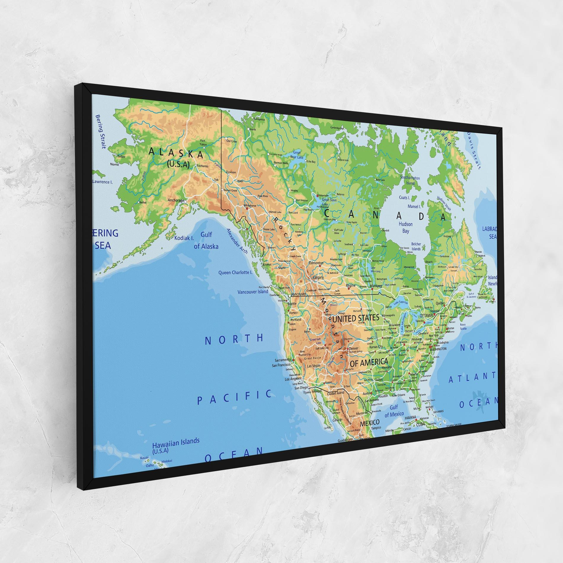 Картина на платно Canada mockup 1