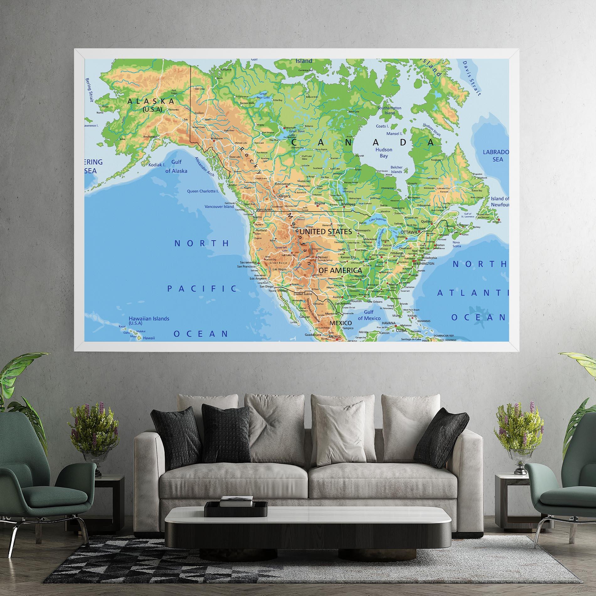 Картина на платно Canada mockup 7