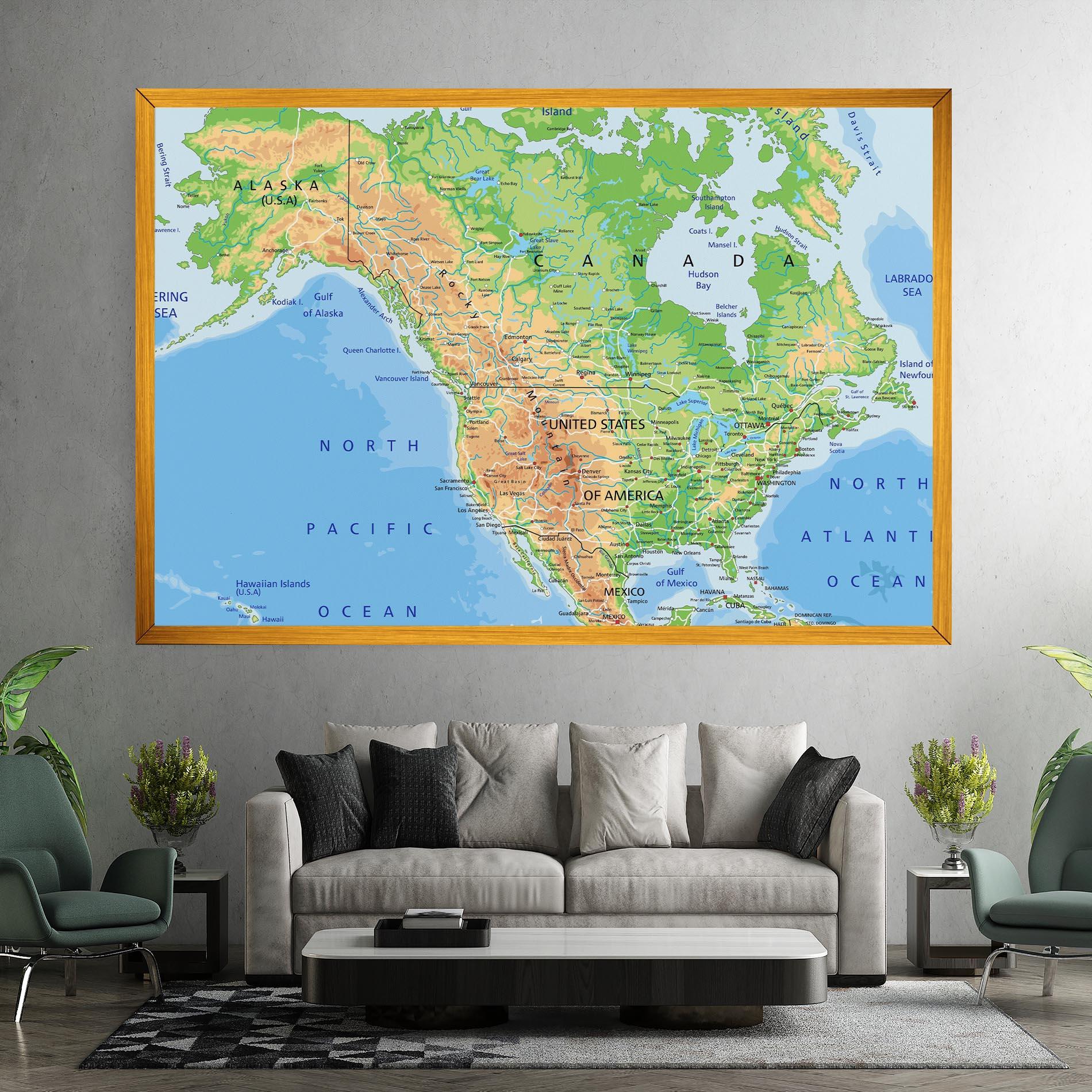 Картина на платно Canada mockup 7