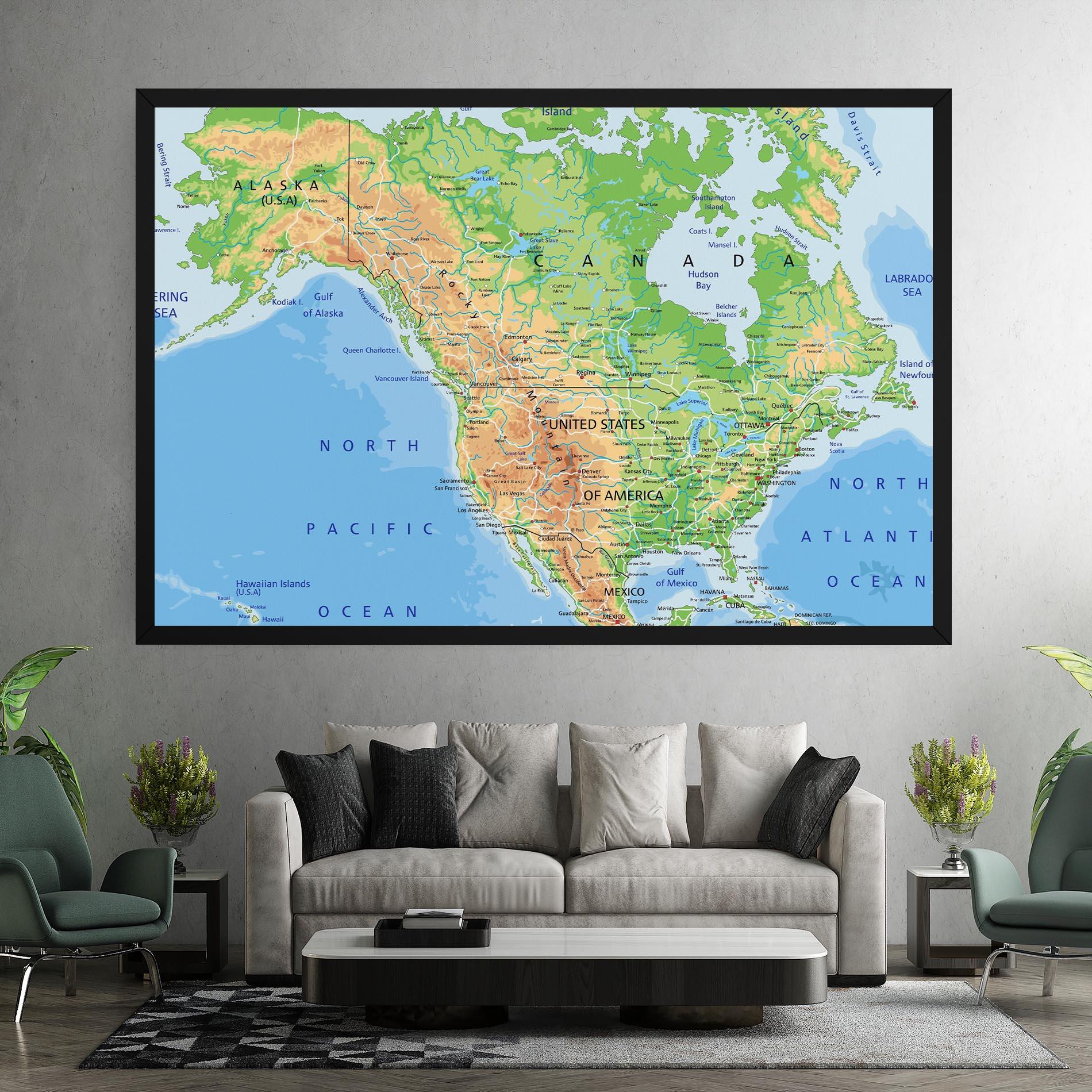 Картина на платно Canada mockup 7