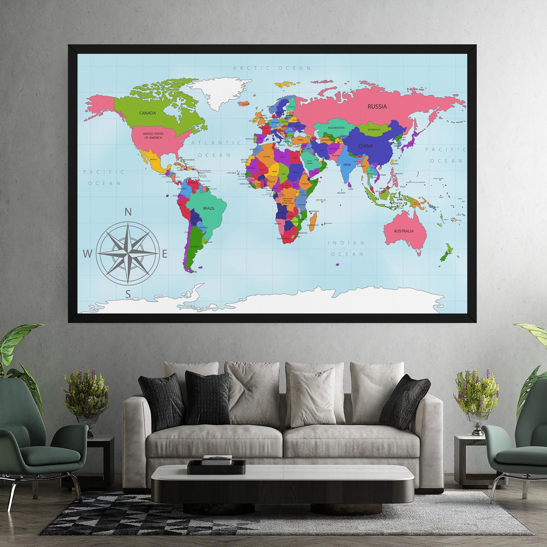 Colorful Continents mockup 7