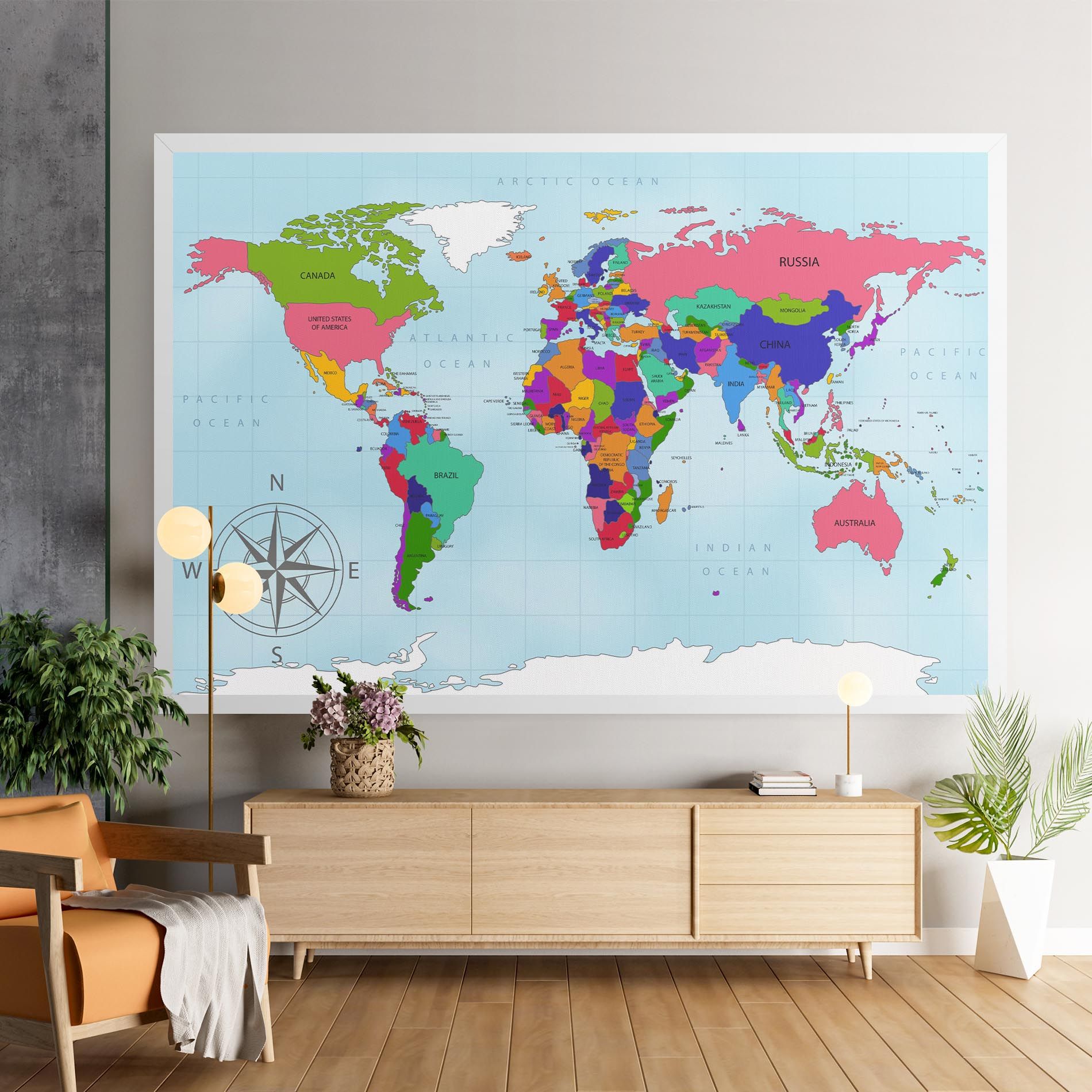 Colorful Continents mockup 9
