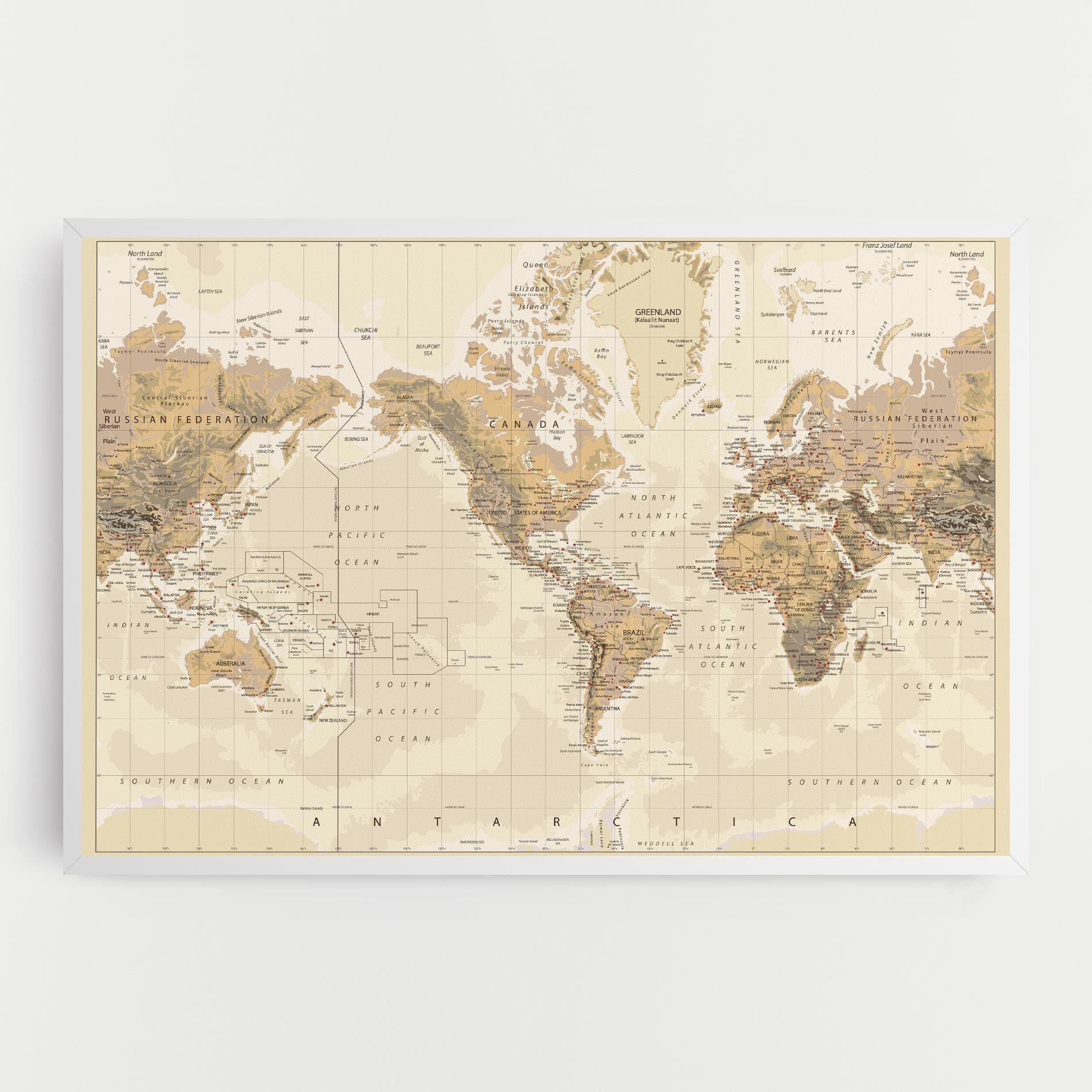 Old Canada Map mockup 0