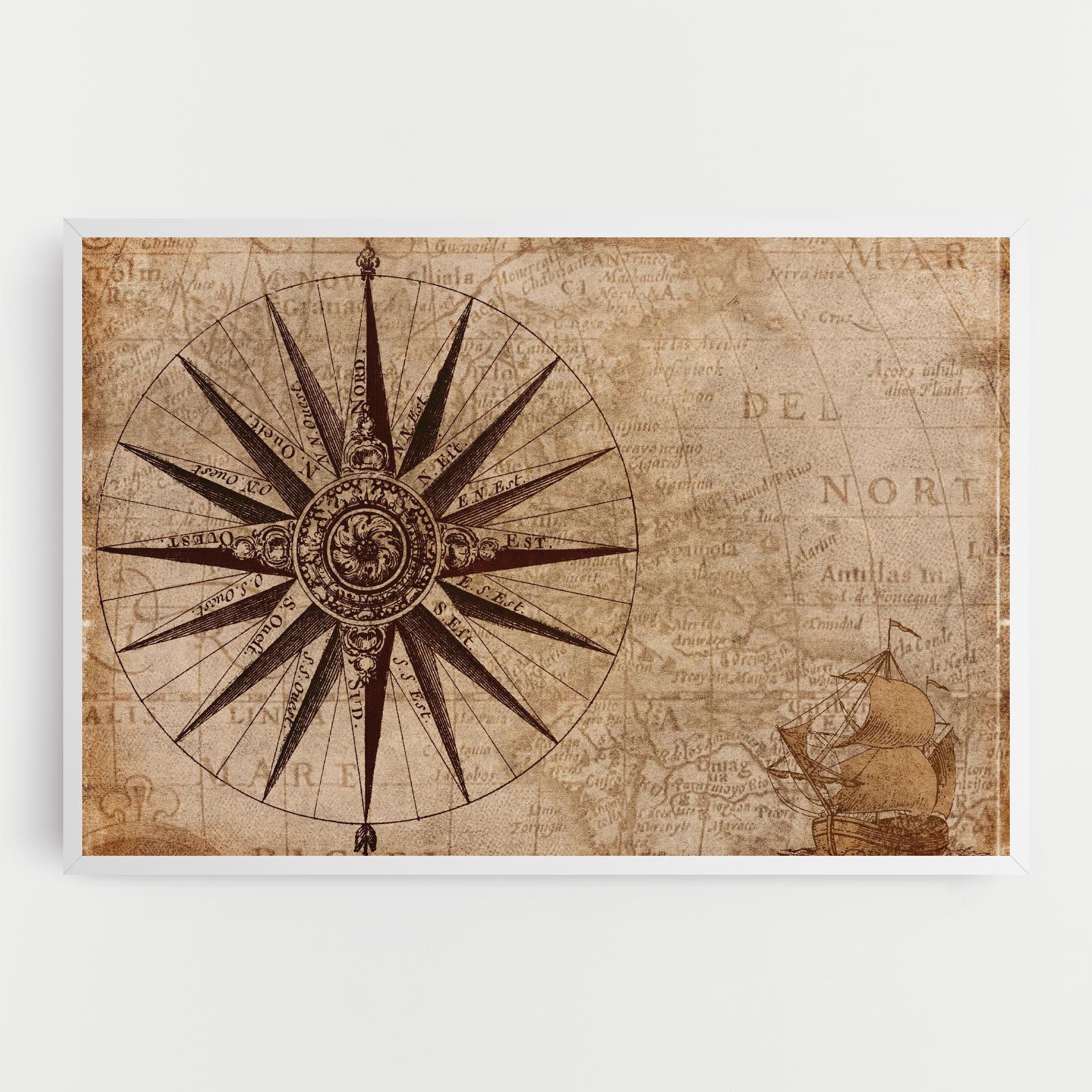 Vintage Map mockup 0