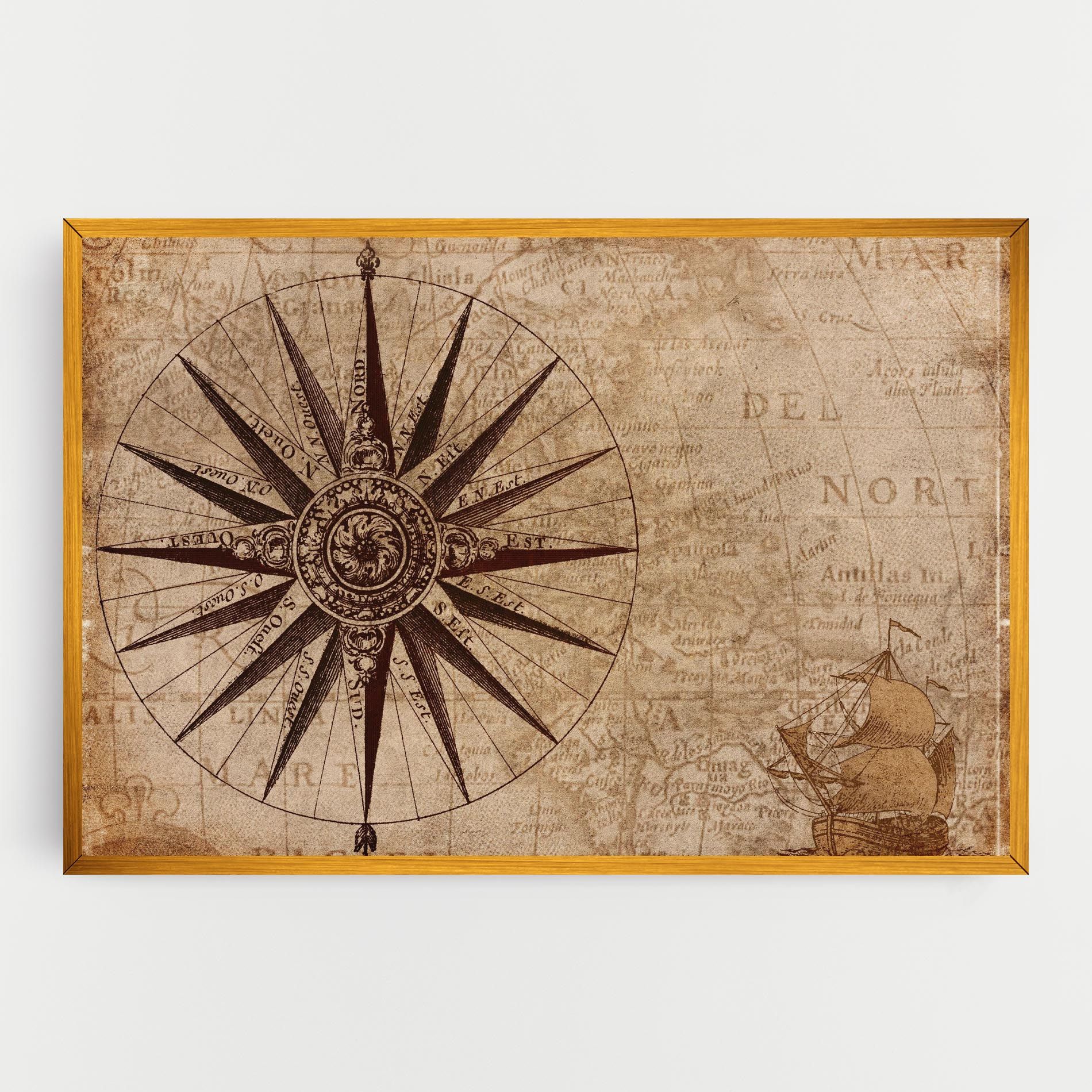 Vintage Map mockup 0