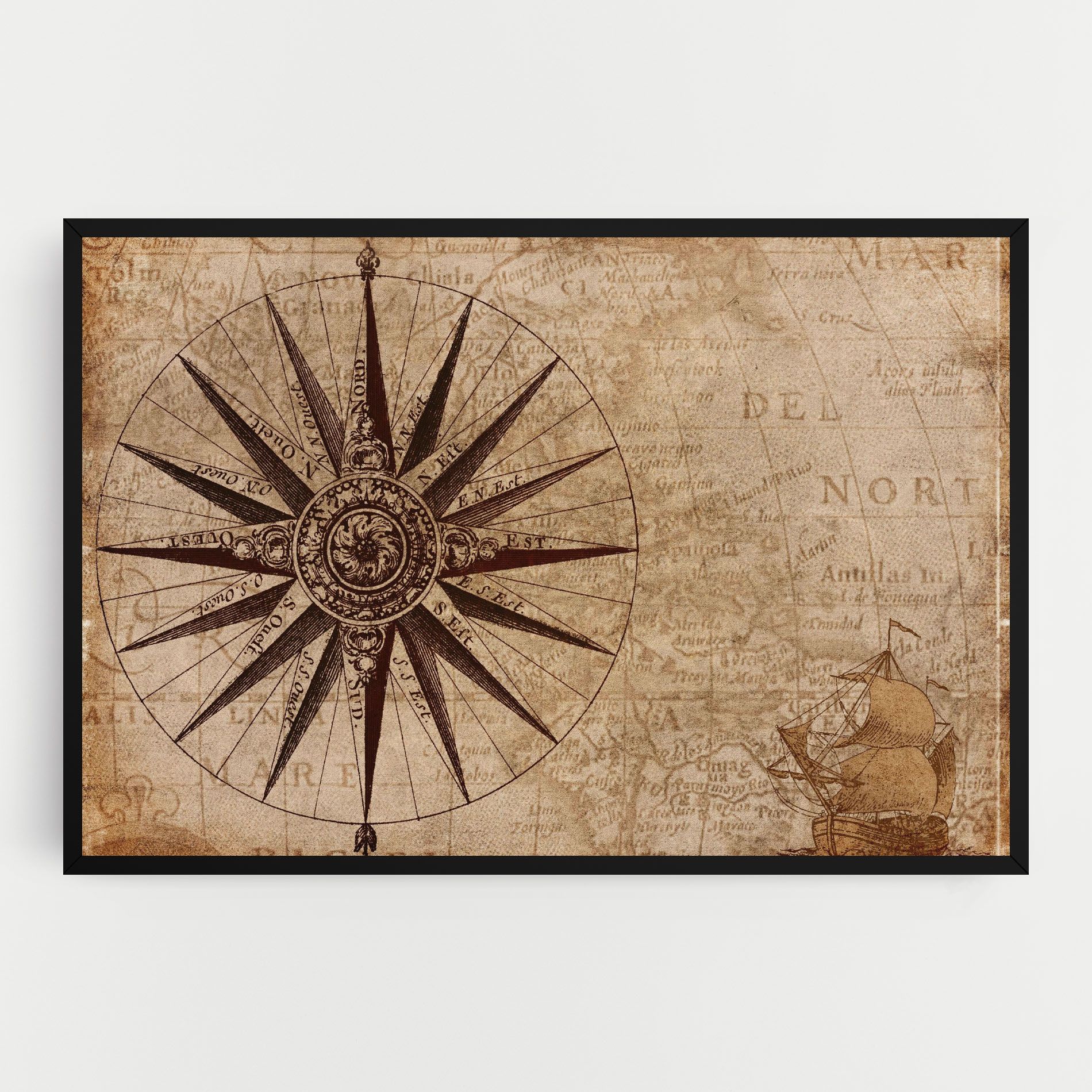 Vintage Map mockup 0