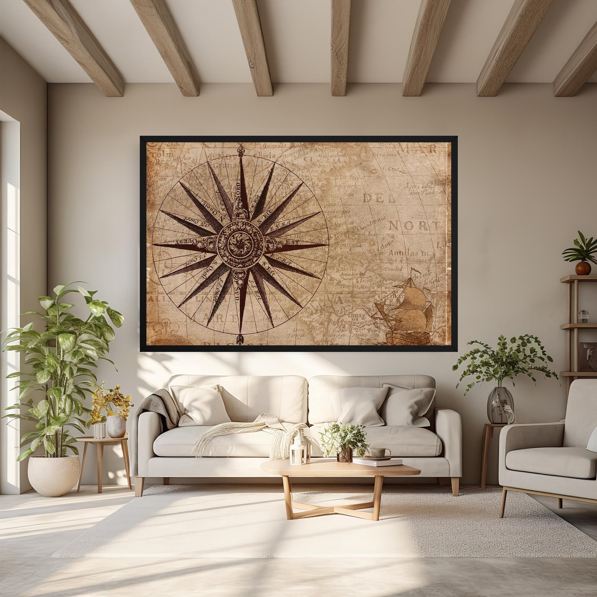 Vintage Map mockup 6