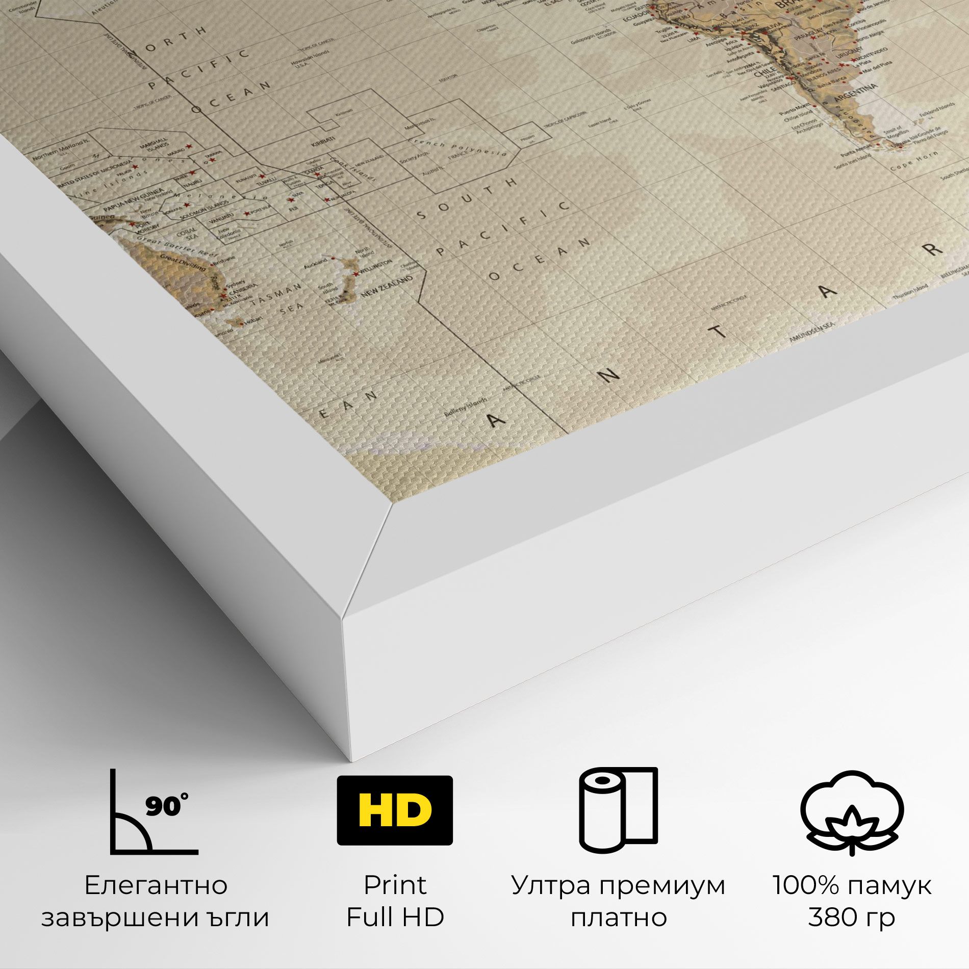 Old Canada Map mockup 4