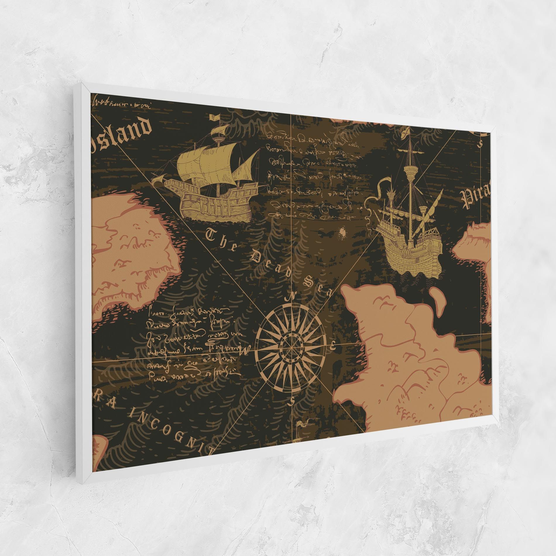 Cool Old Map mockup 1