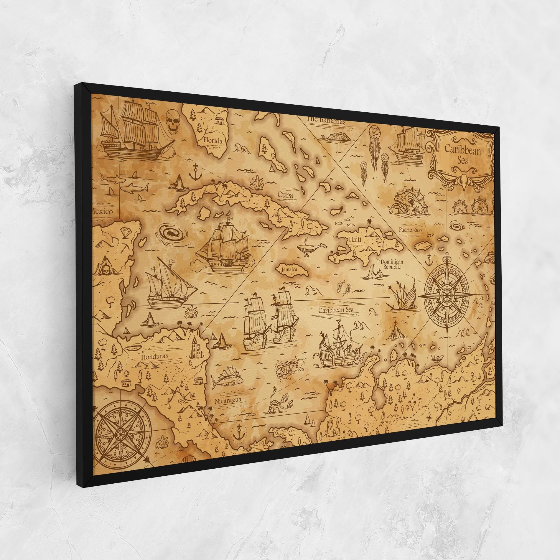 Caribbean Sea mockup 1