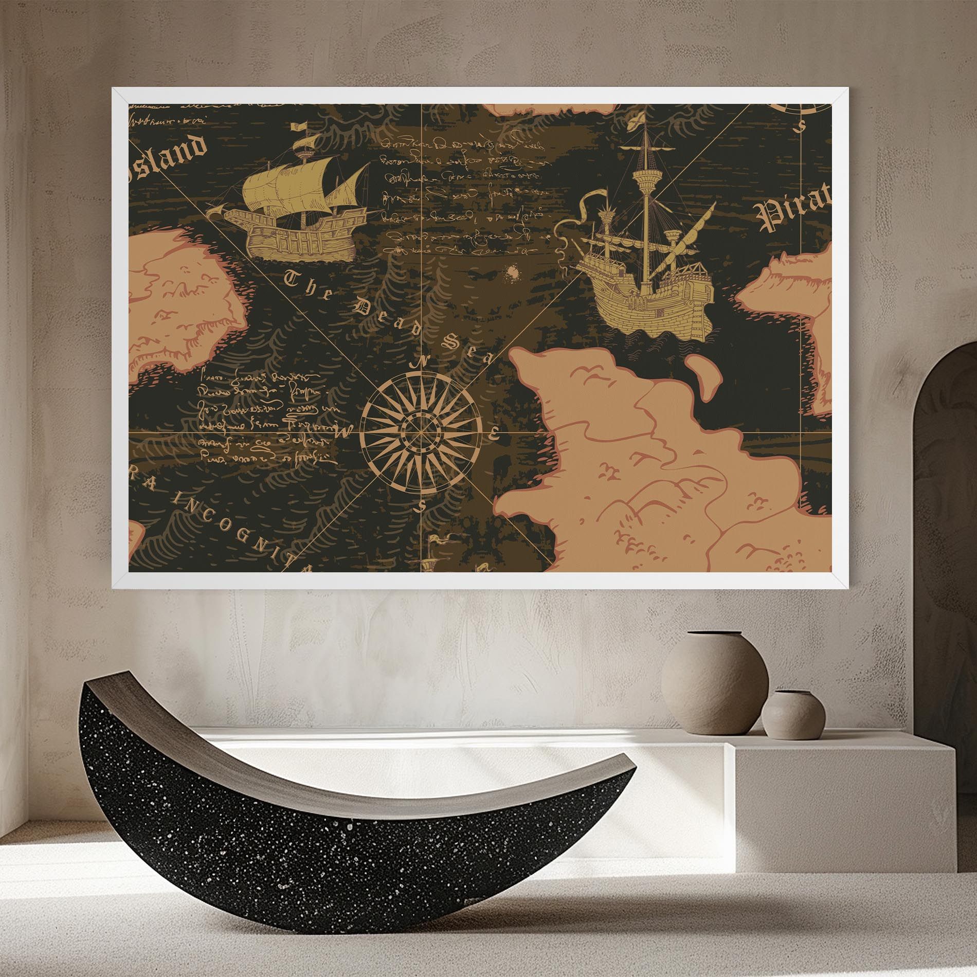 Cool Old Map mockup 8