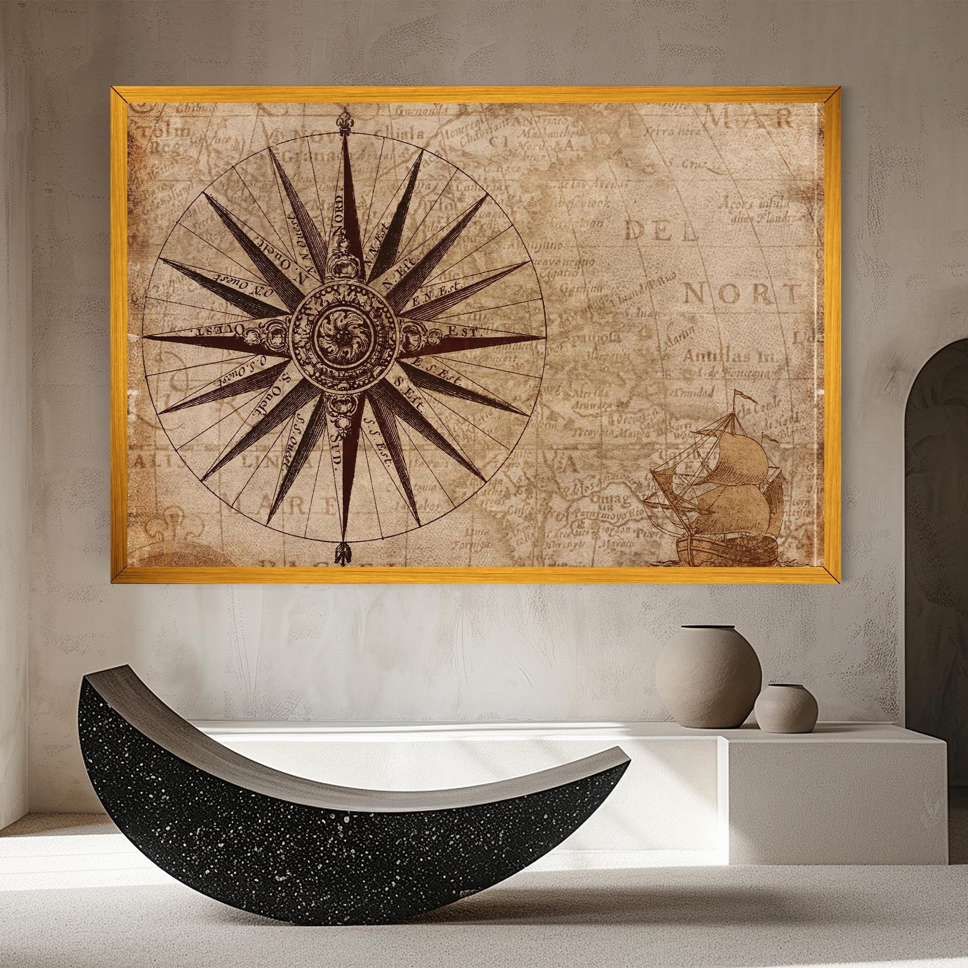 Vintage Map mockup 8