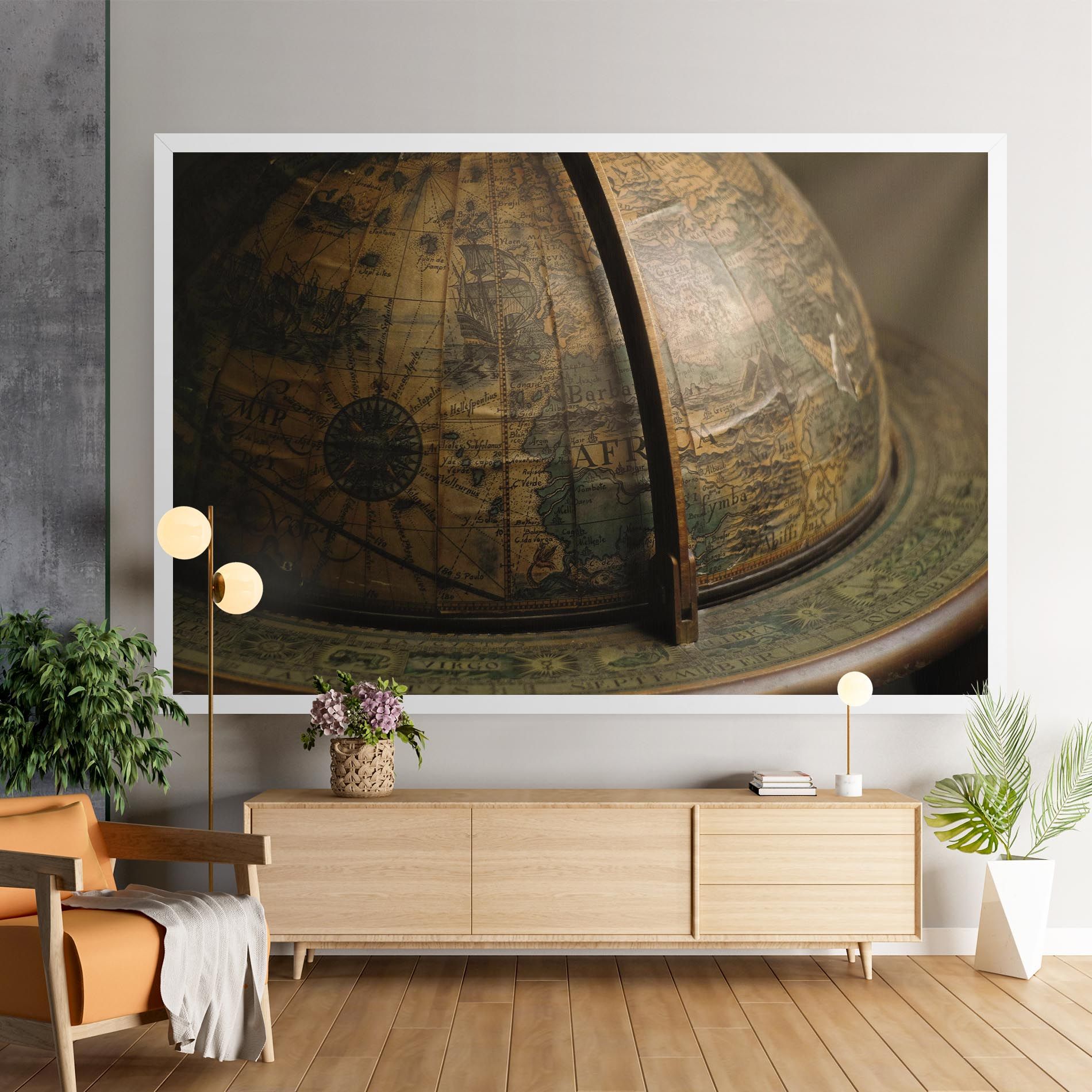 Globe Map mockup 9