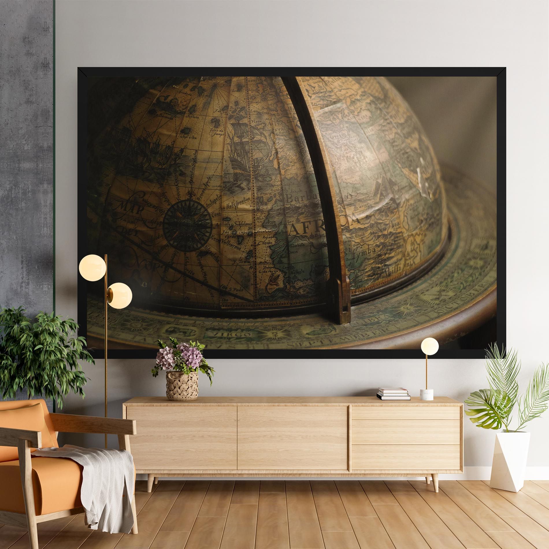 Globe Map mockup 9