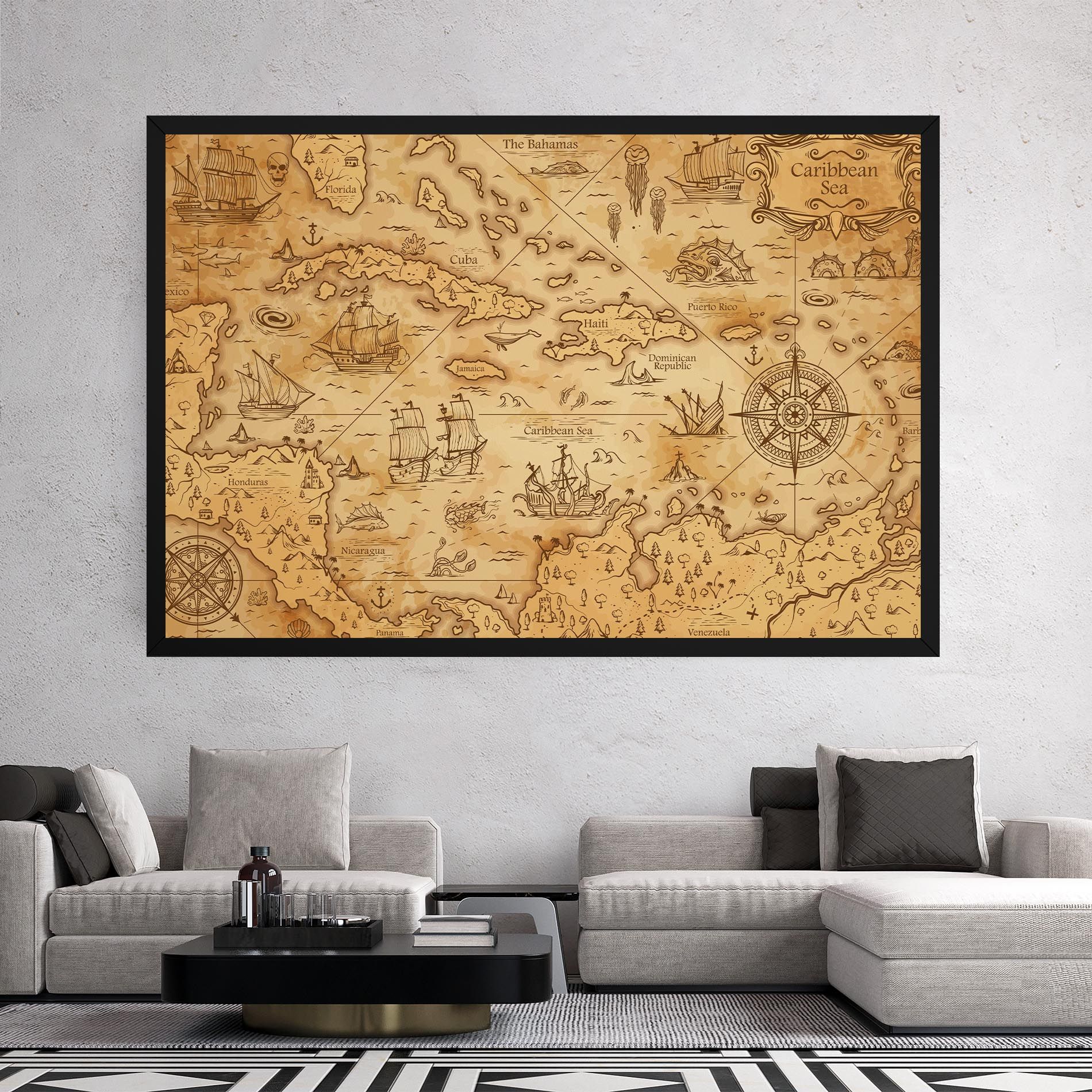 Caribbean Sea mockup 2