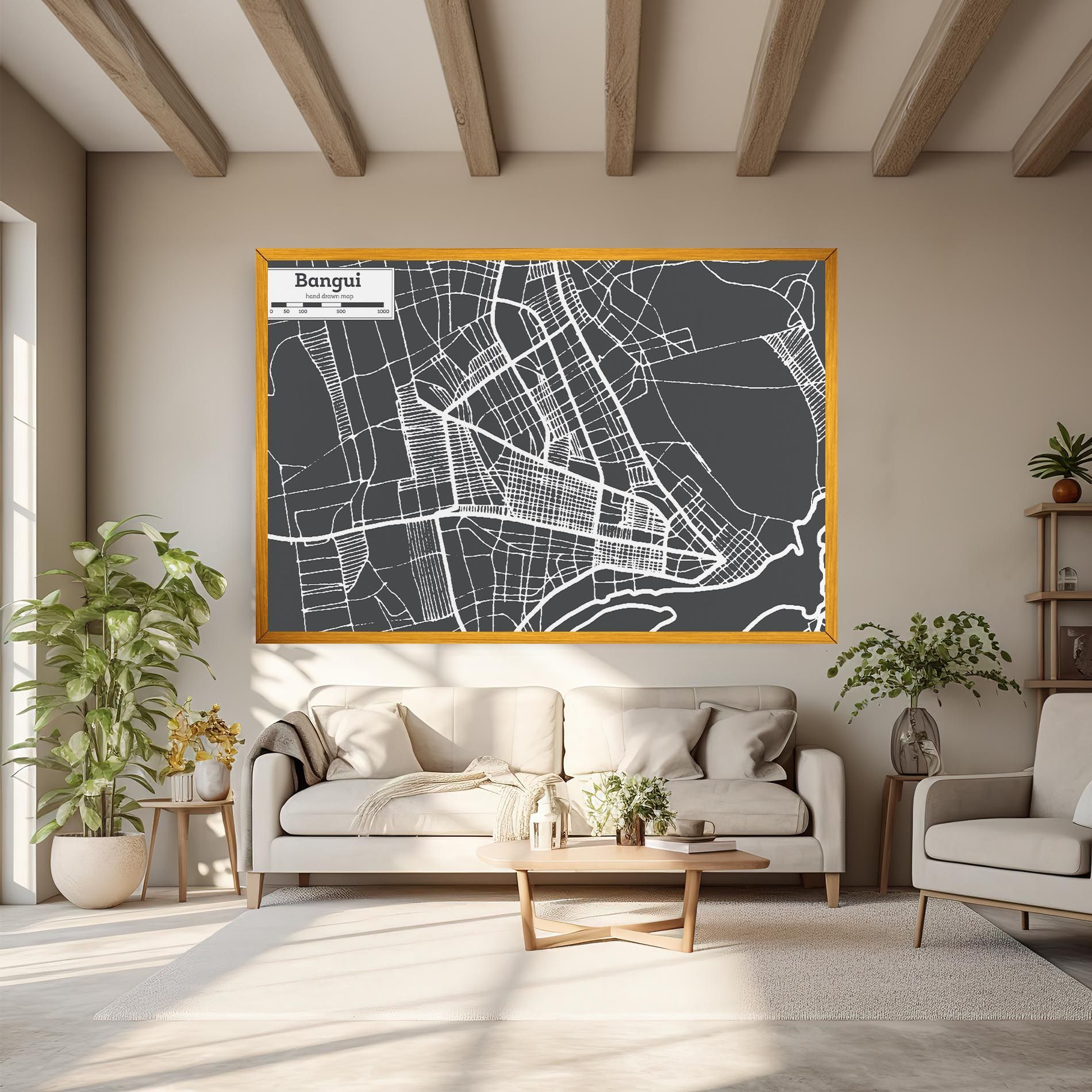 Bangui Map mockup 6