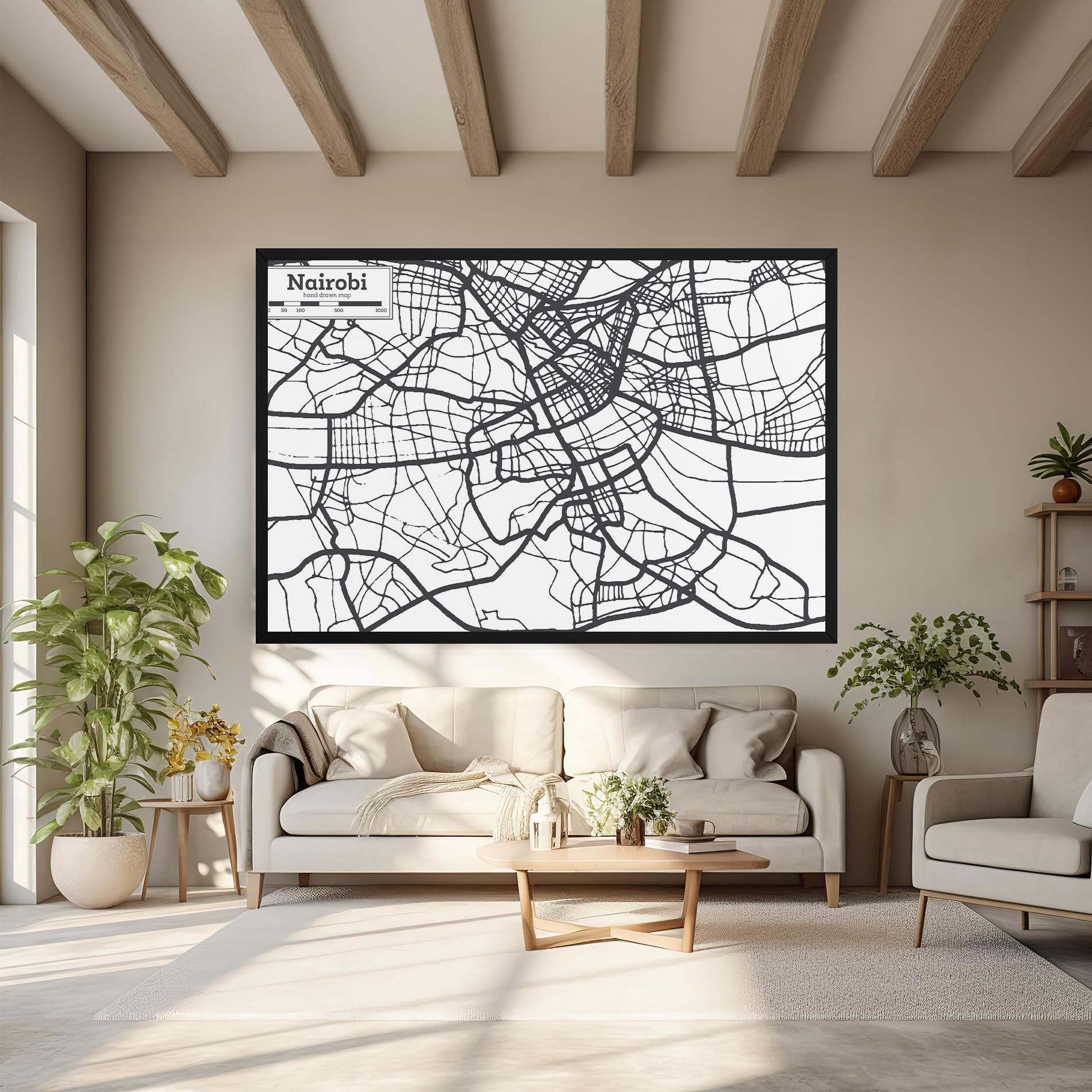 Nairobi Map mockup 6