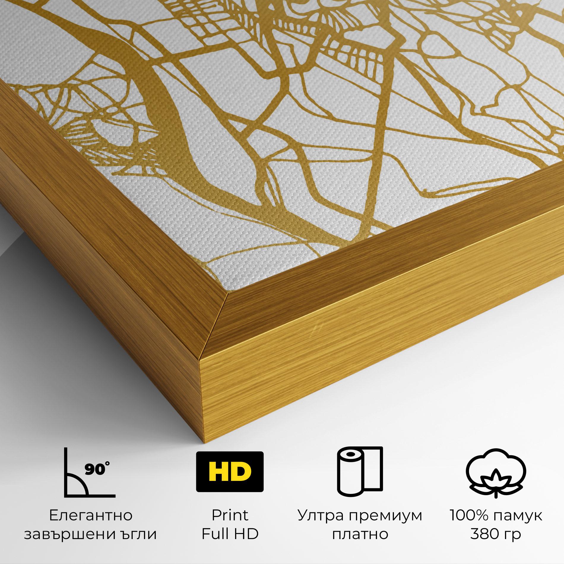 Картина на платно Antananarivo Map mockup 4