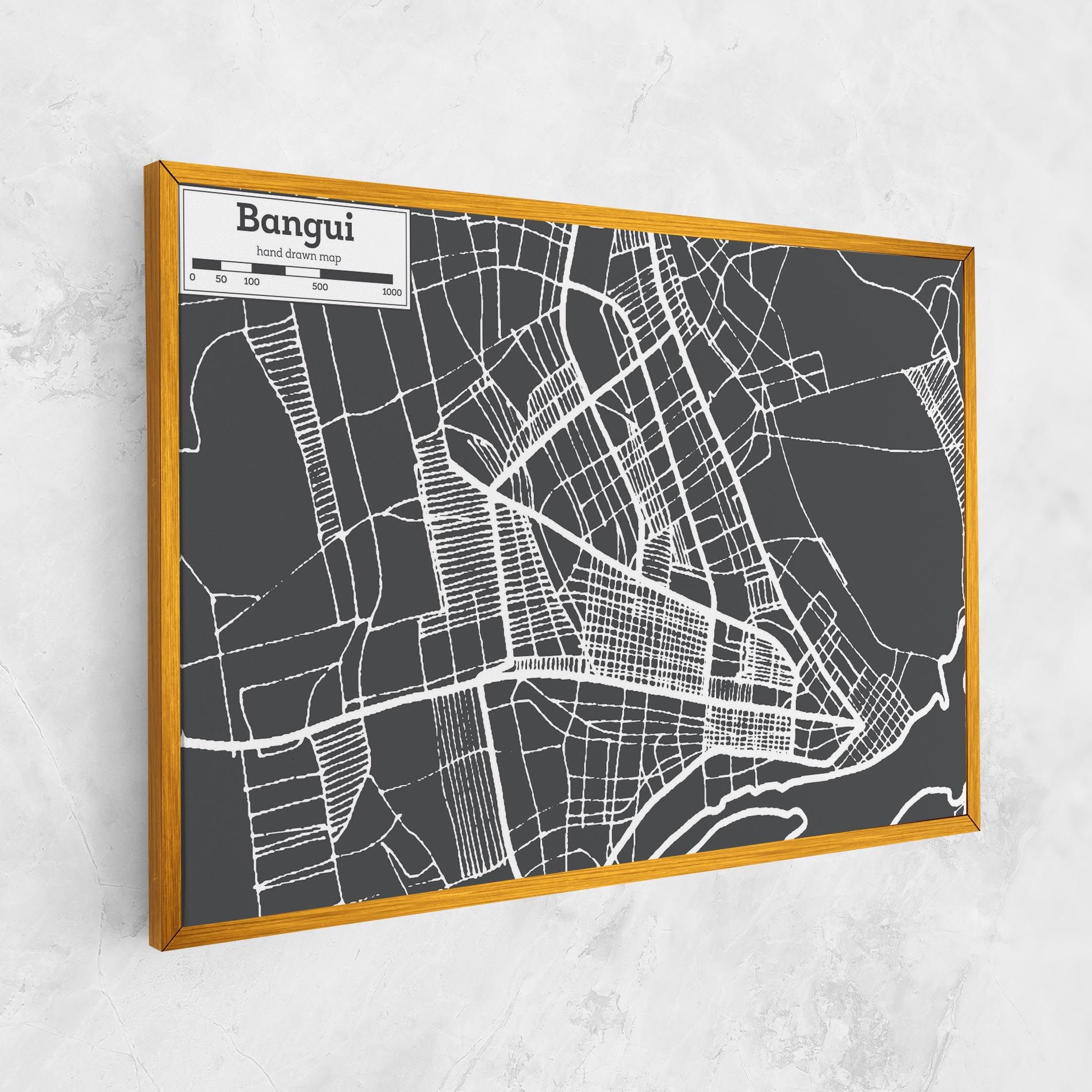 Bangui Map mockup 1