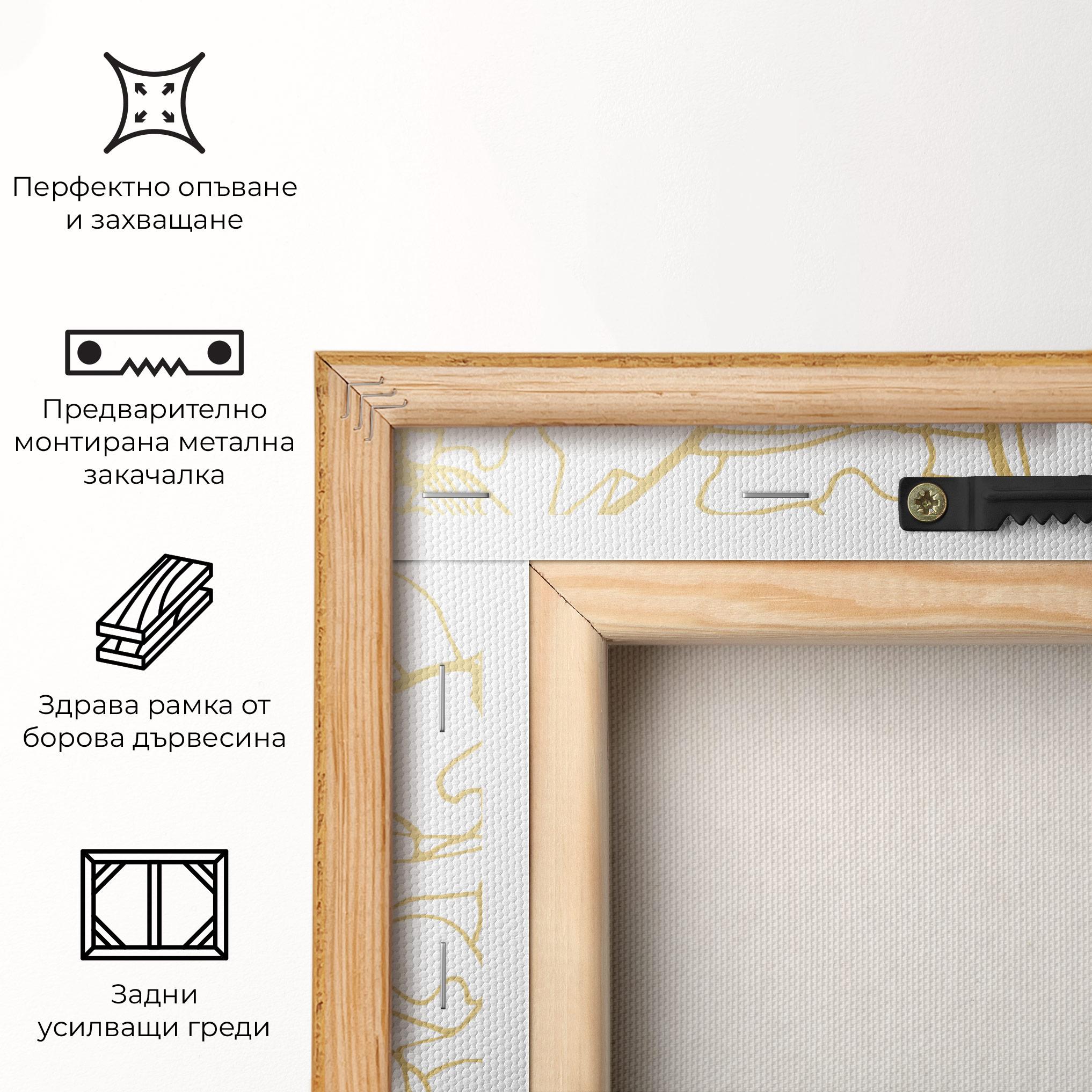 Картина на платно Antananarivo Map mockup 5