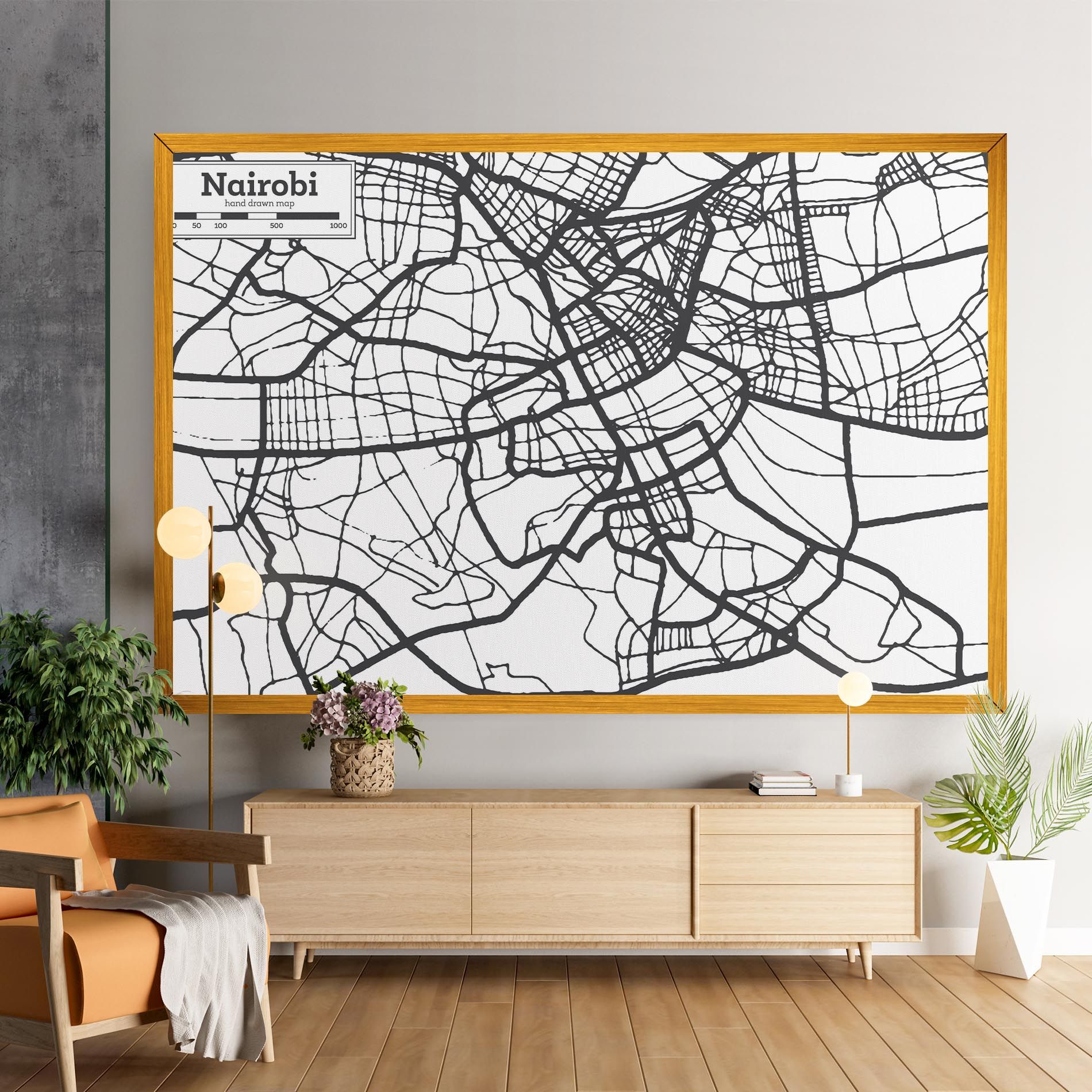 Nairobi Map mockup 9