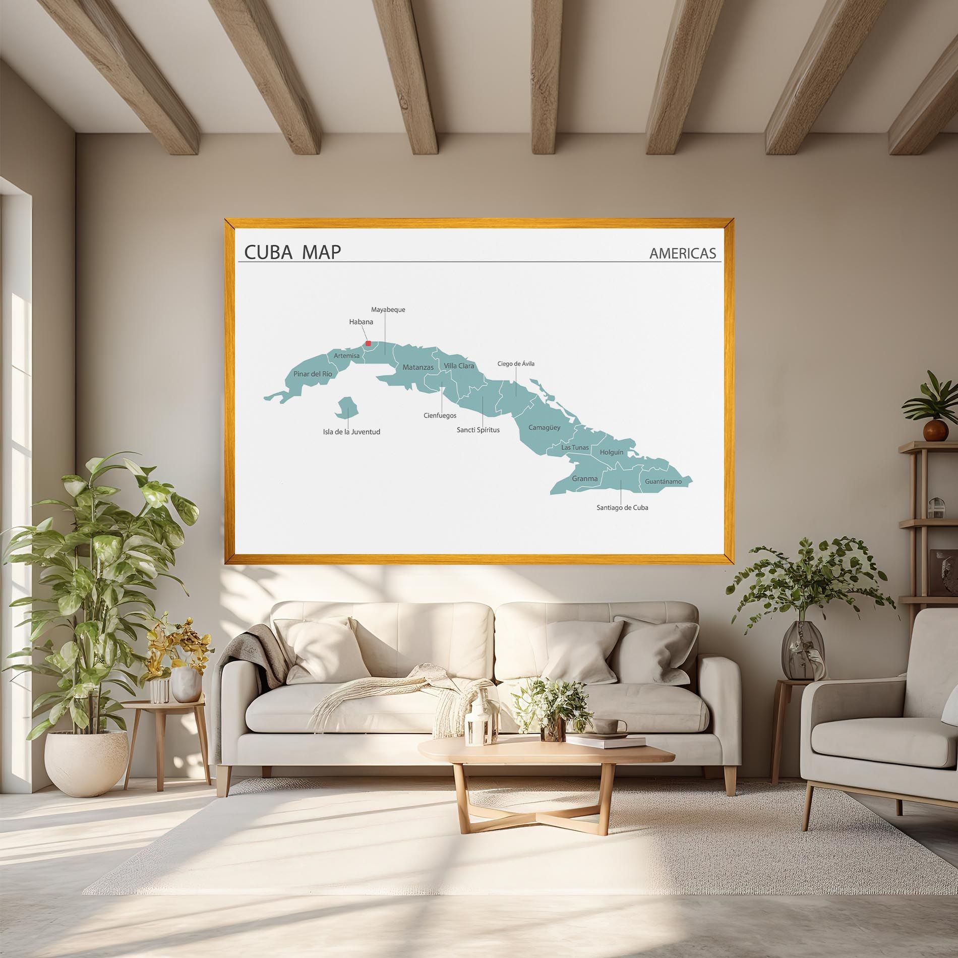 Cuba Map mockup 6