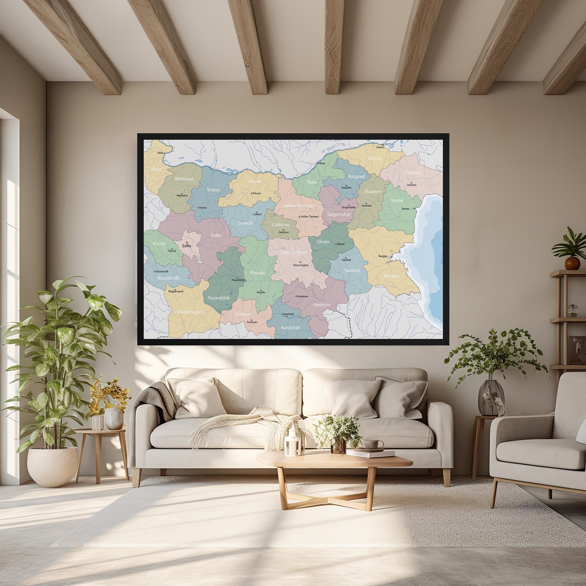 Bulgaria Map mockup 6