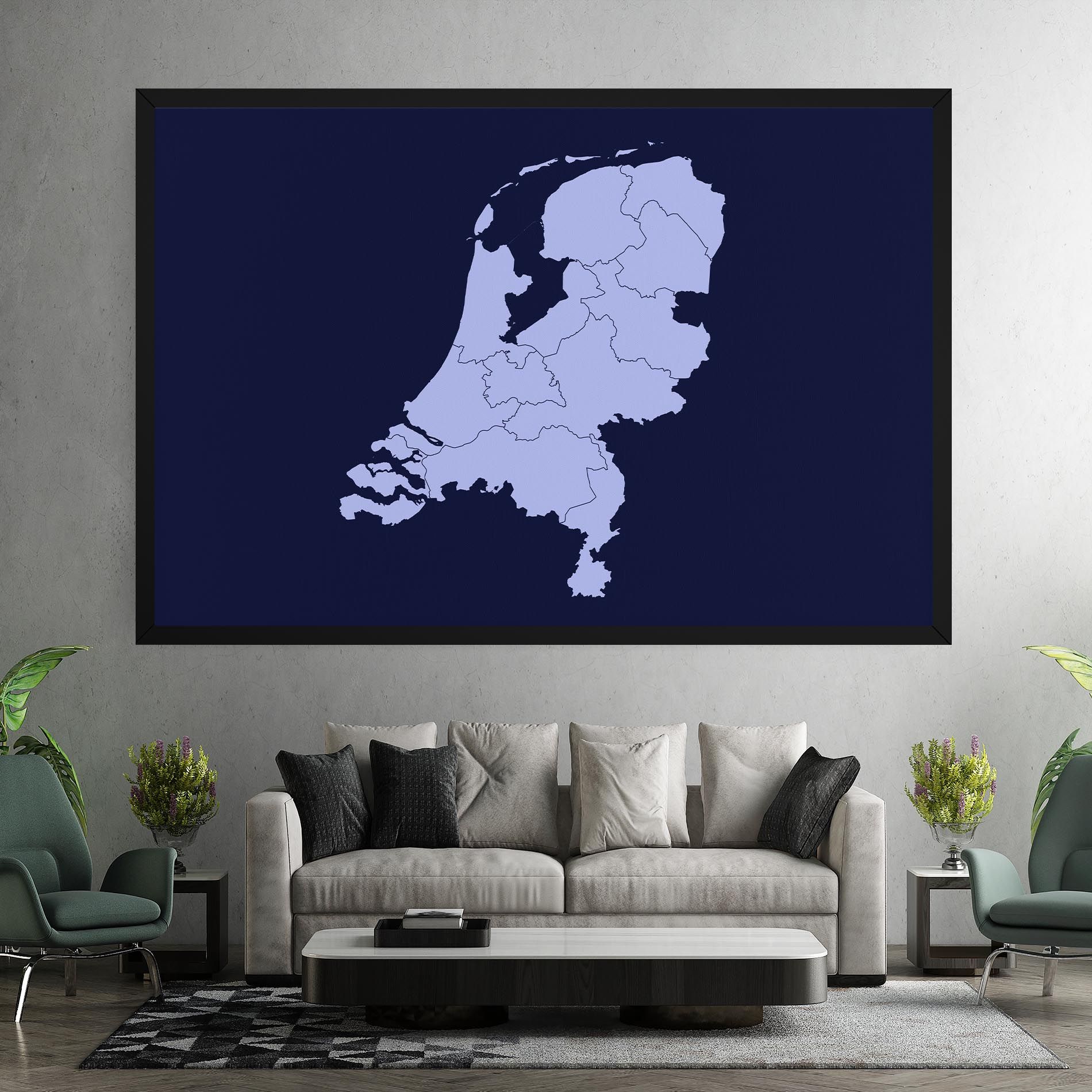 Netherlands Map mockup 7