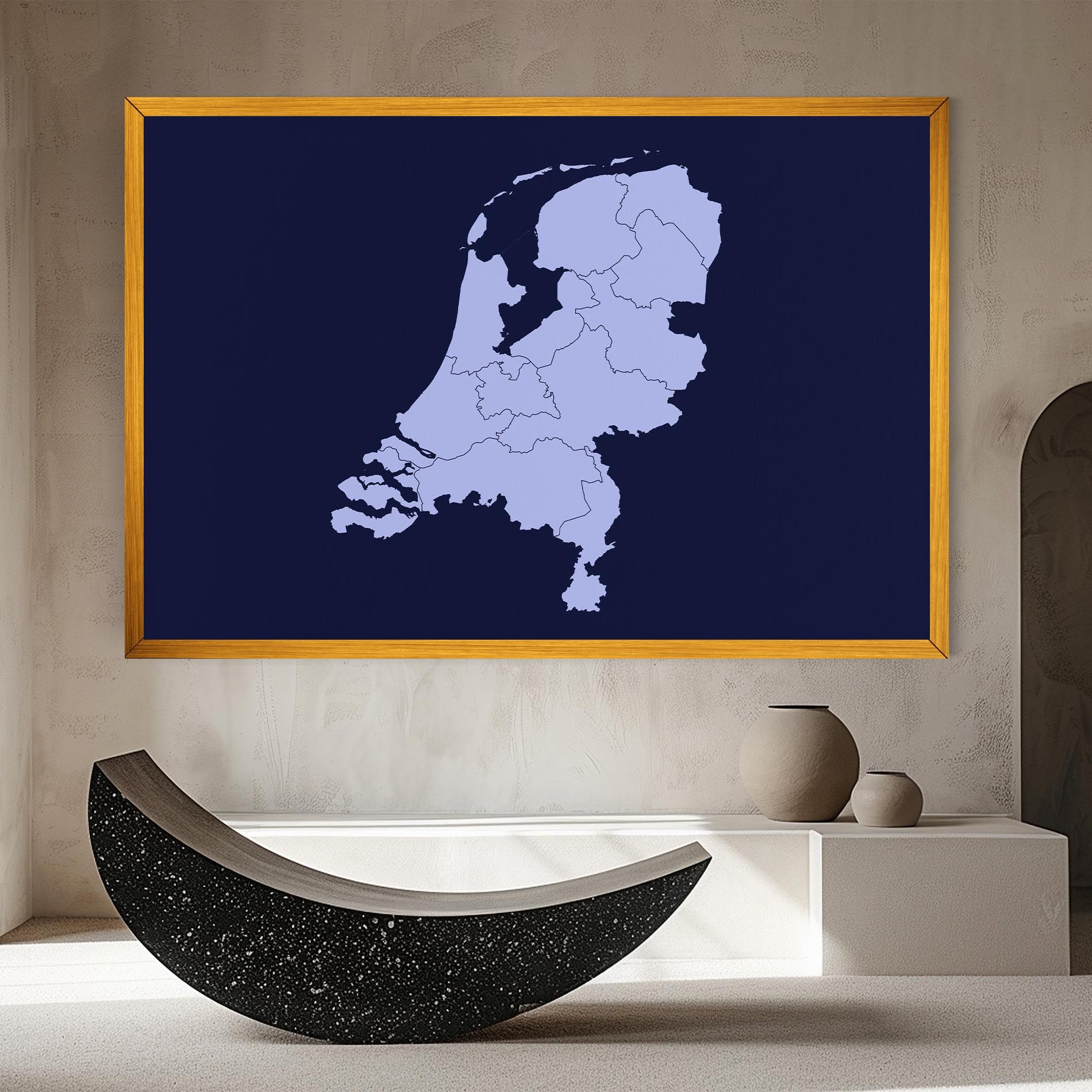 Netherlands Map mockup 8