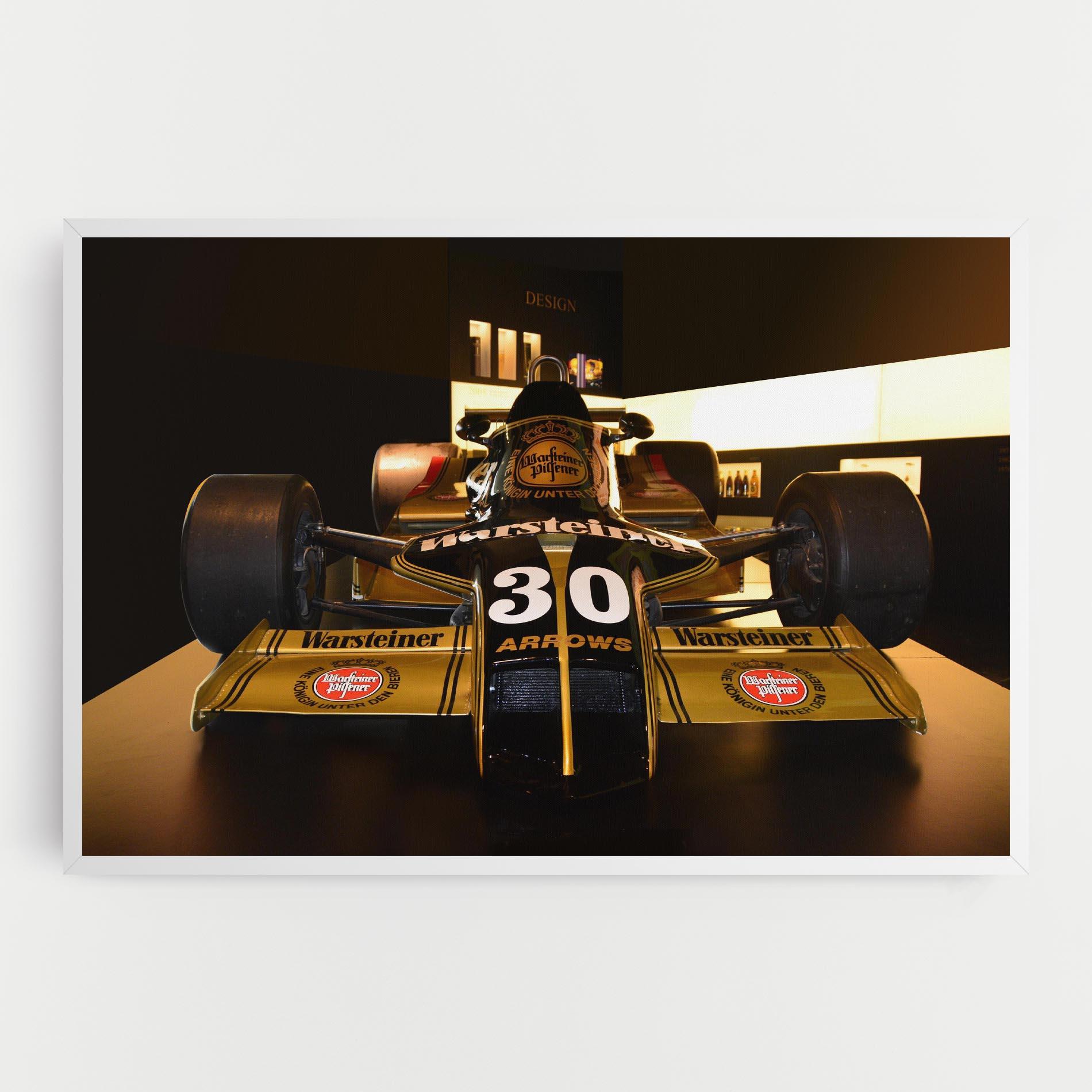 Картина на платно Formula 1 Car Color mockup 0