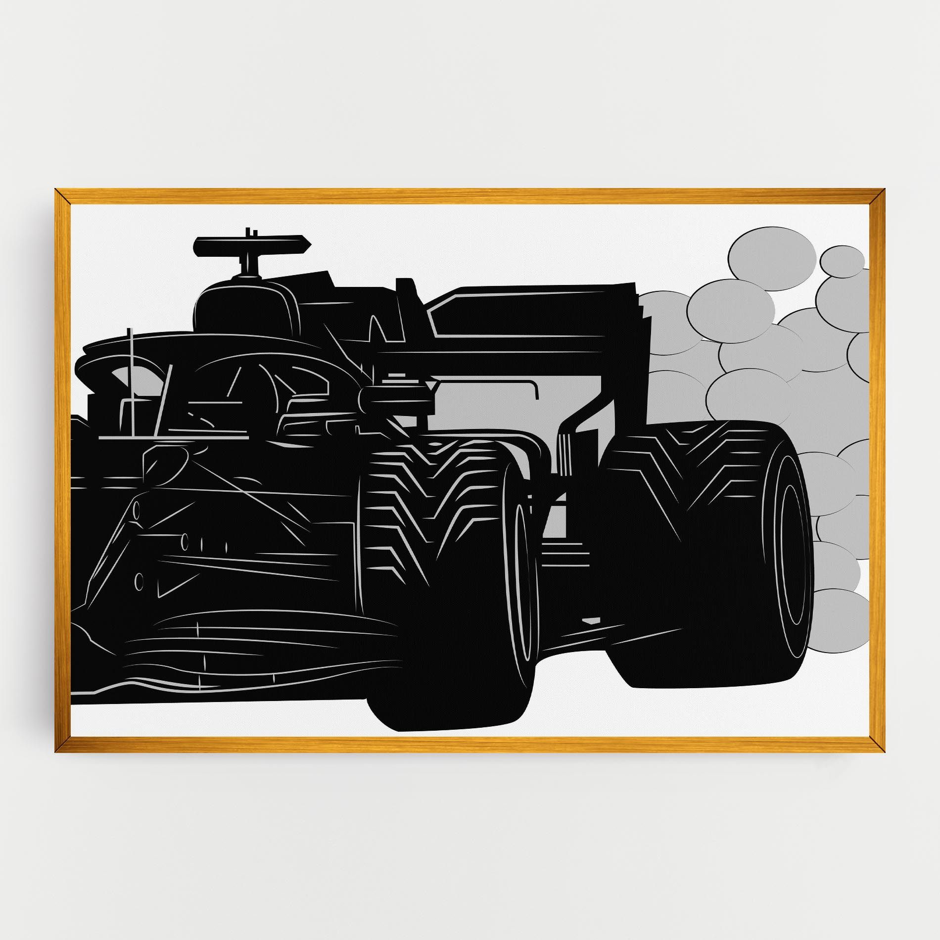 Car F1 Smoke mockup 0