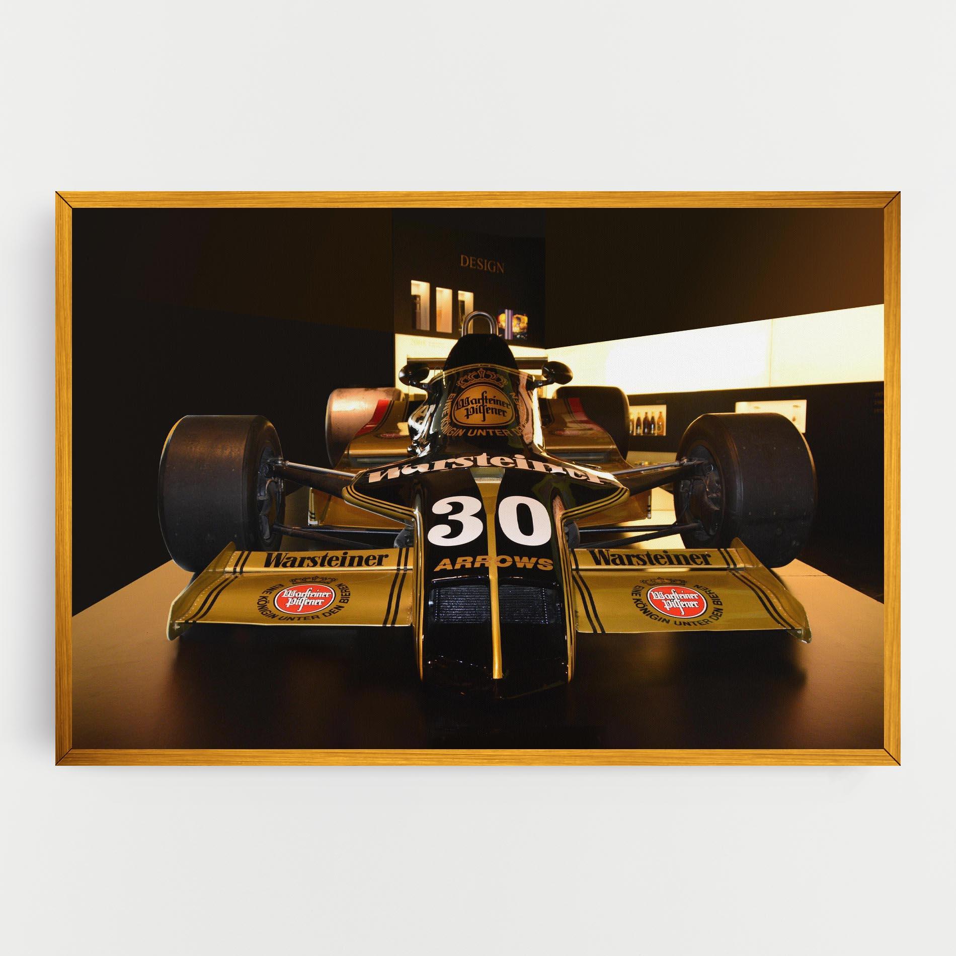 Картина на платно Formula 1 Car Color mockup 0