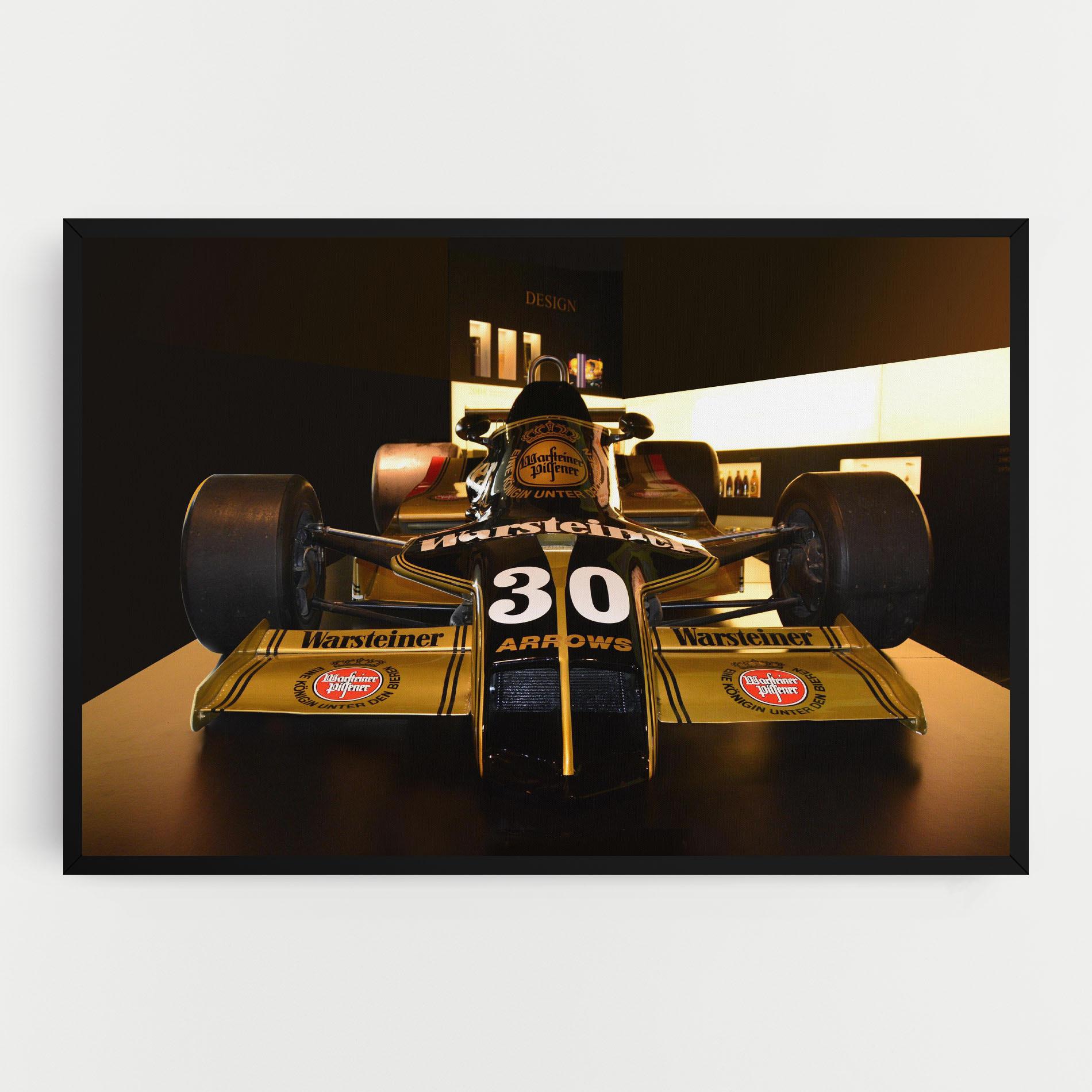 Картина на платно Formula 1 Car Color mockup 0