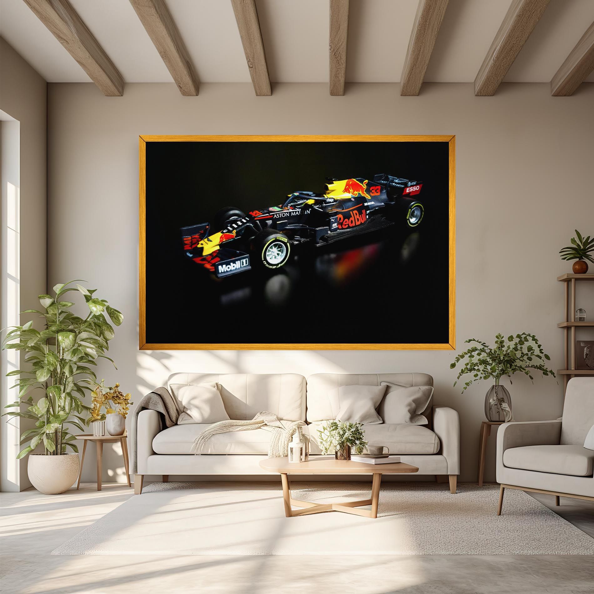 Black Yellow F1 mockup 6