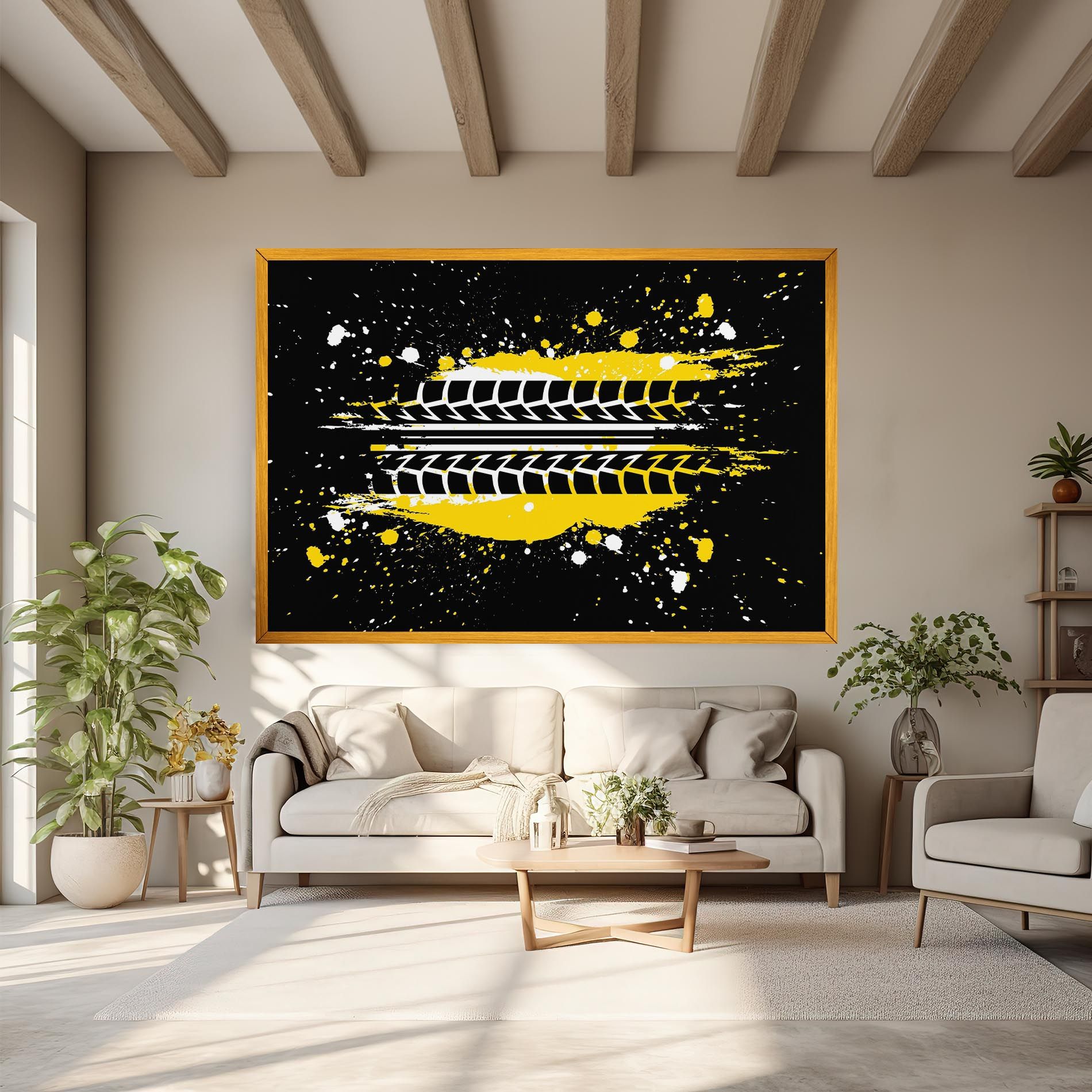 Yellow Traces mockup 6