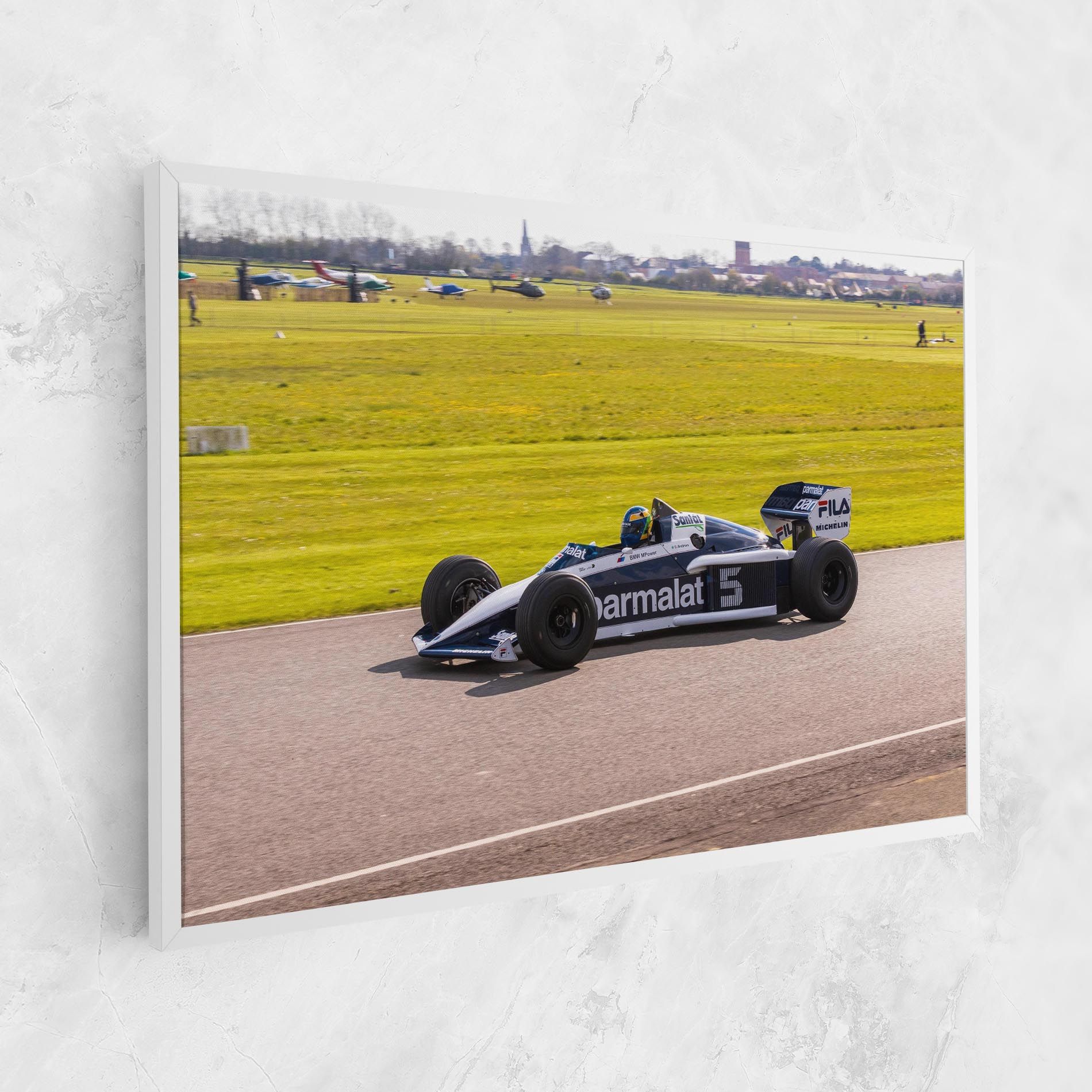 Black F1 Car mockup 1